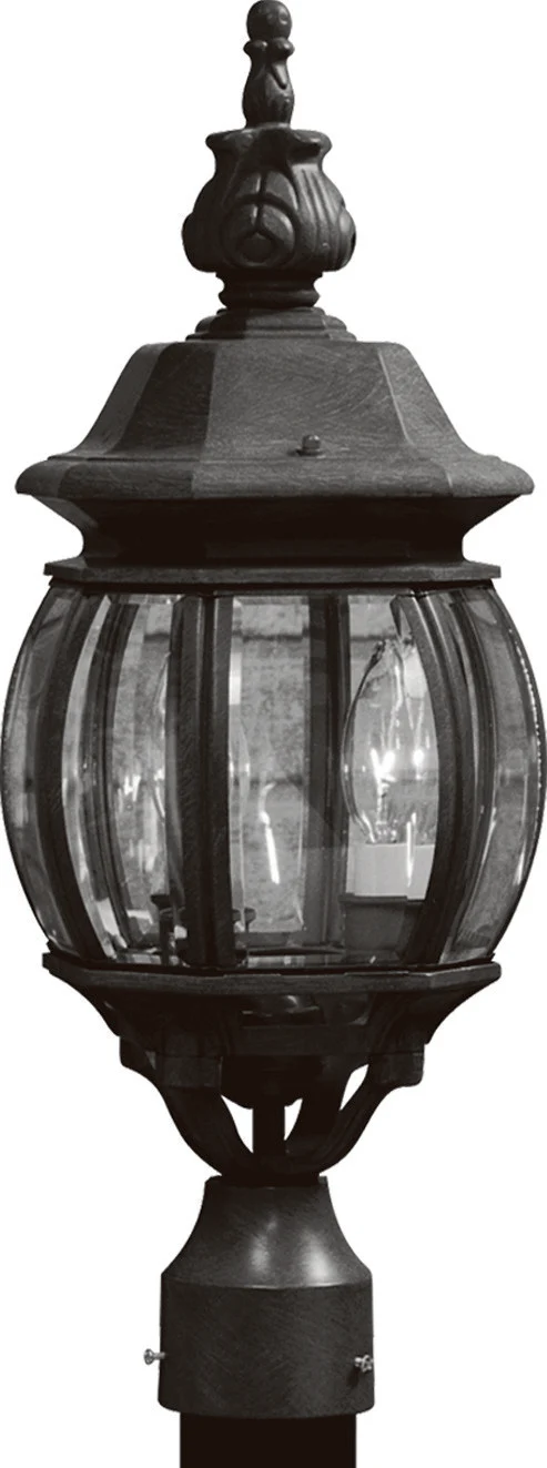 Classico Three Light Outdoor Post Mount