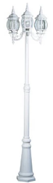 Classico Three Light Outdoor Post Mount - Image 2