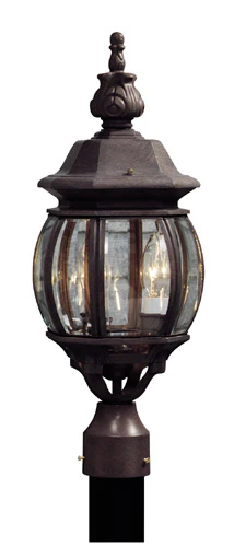 Classico Three Light Outdoor Post Mount - Image 4