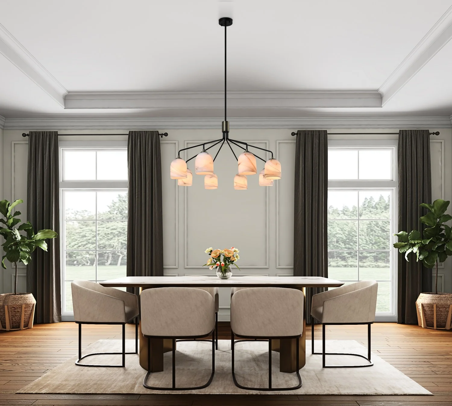 Crema Chandelier