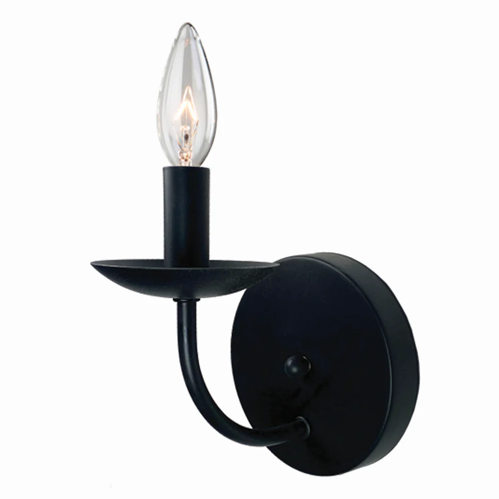Wrought Iron Wall Sconce