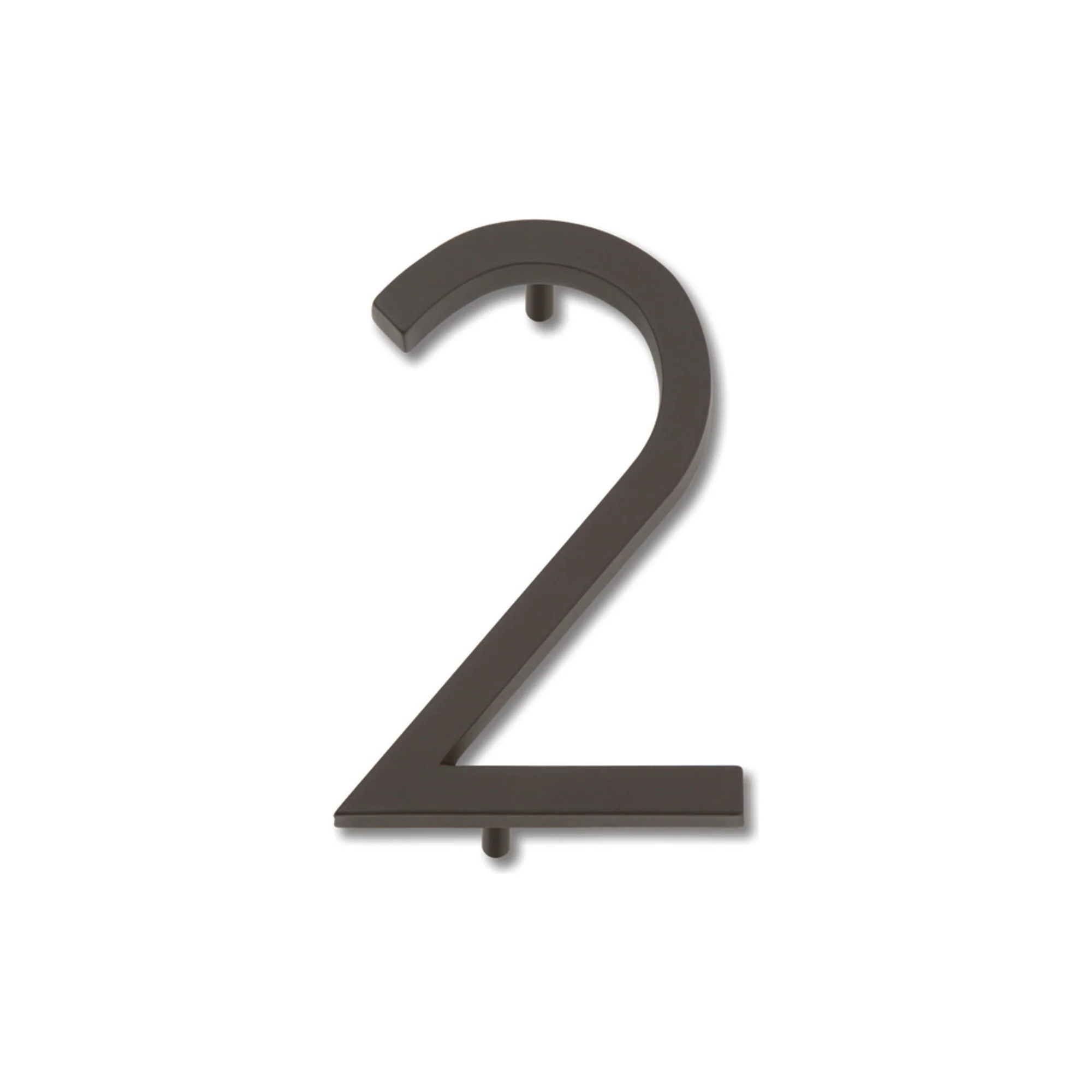 Modern Avalon 4-1/2" H House Number 2 - Image 2