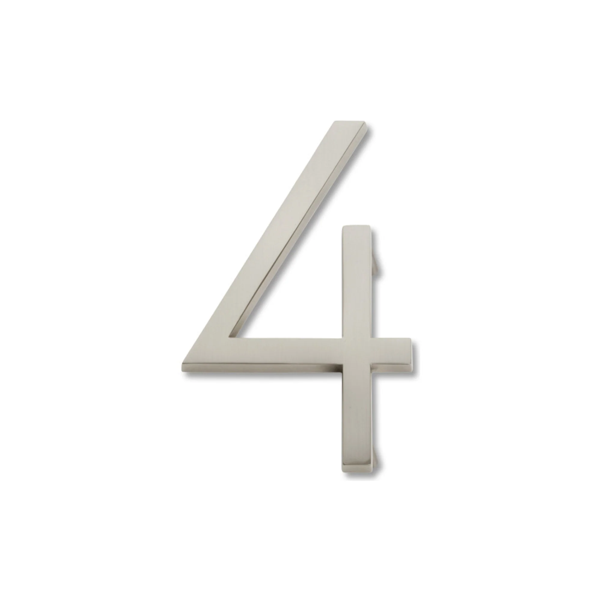 Modern Avalon 4-1/2" H House Number 4 - Image 2