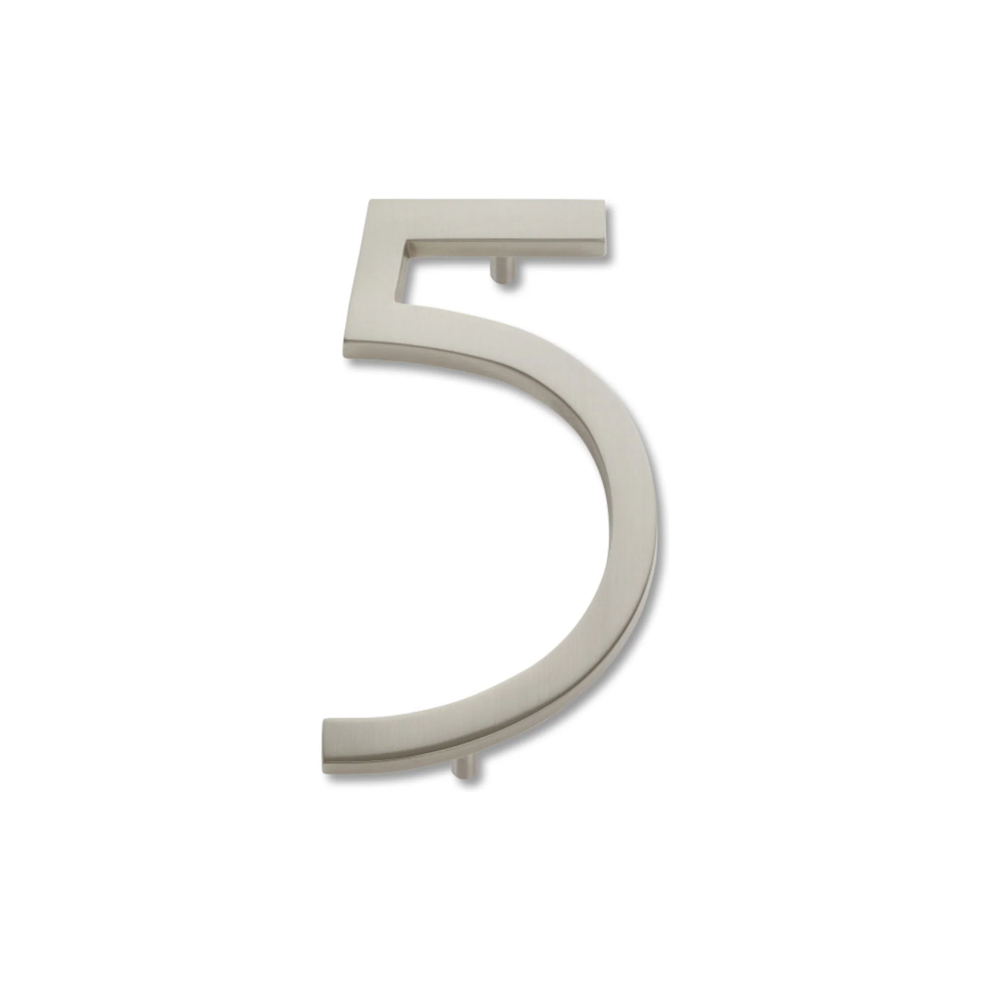Modern Avalon 4-1/2" H House Number 5 - Image 2