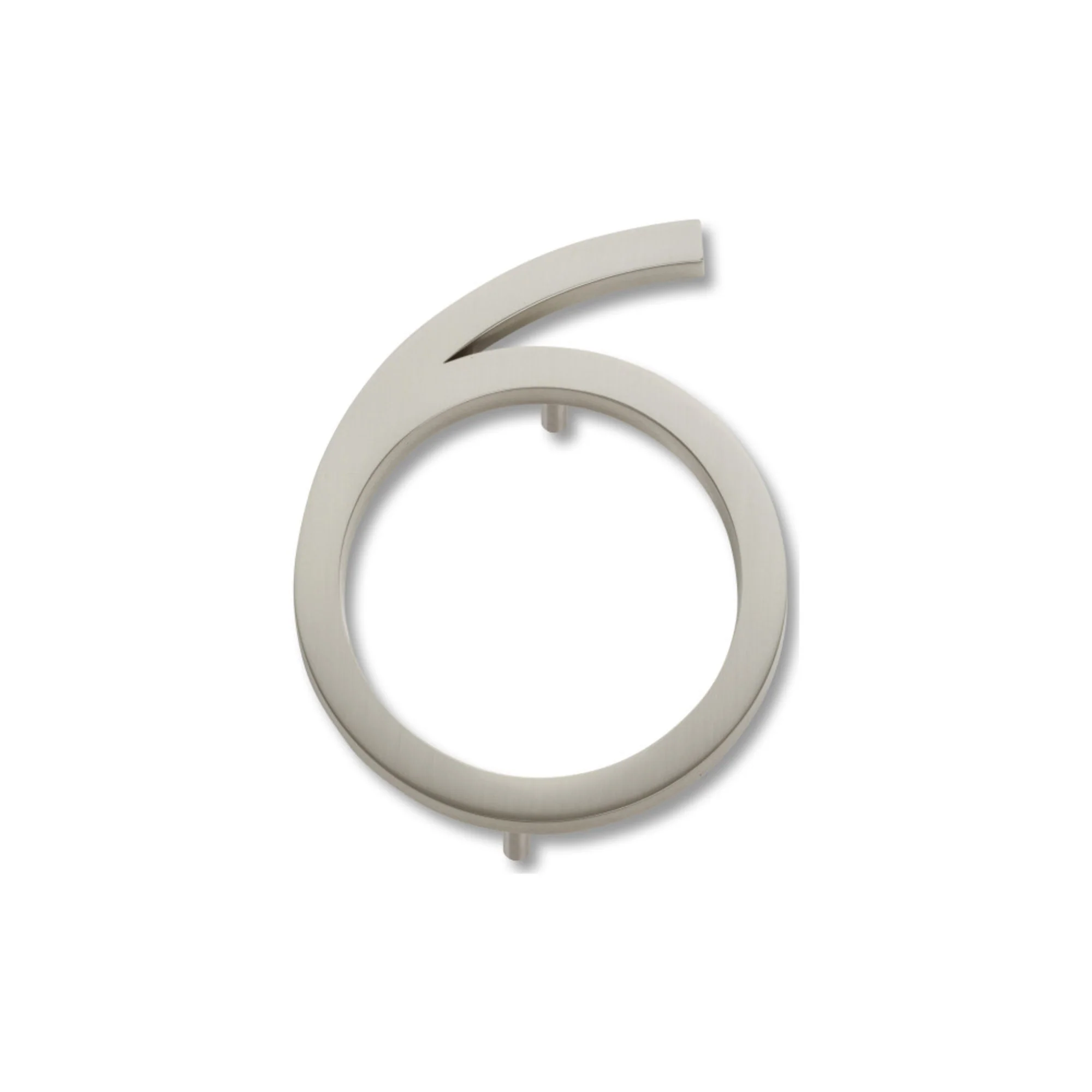 Modern Avalon 4-1/2" H House Number 6 - Image 2