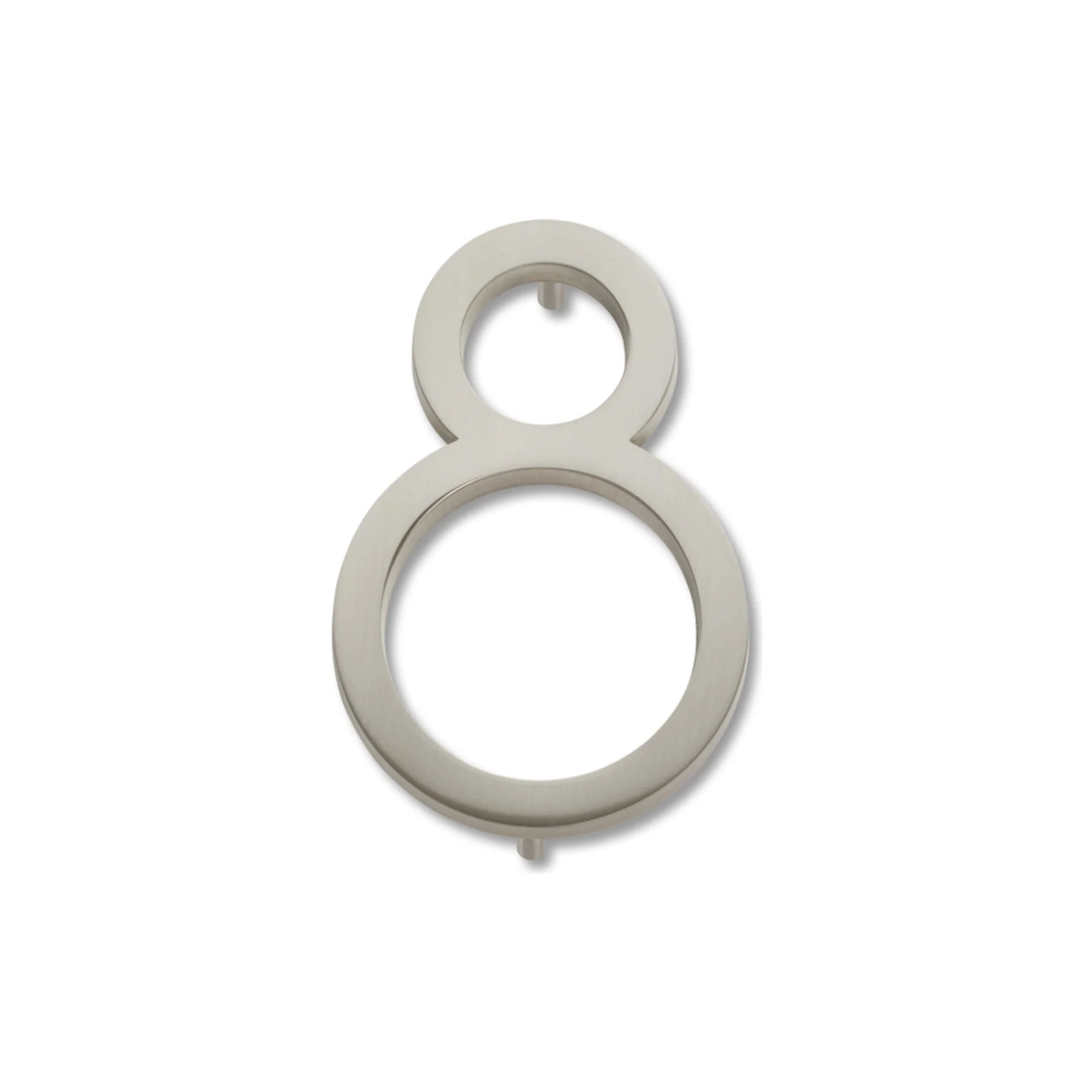 Modern Avalon 4-1/2" H House Number 8