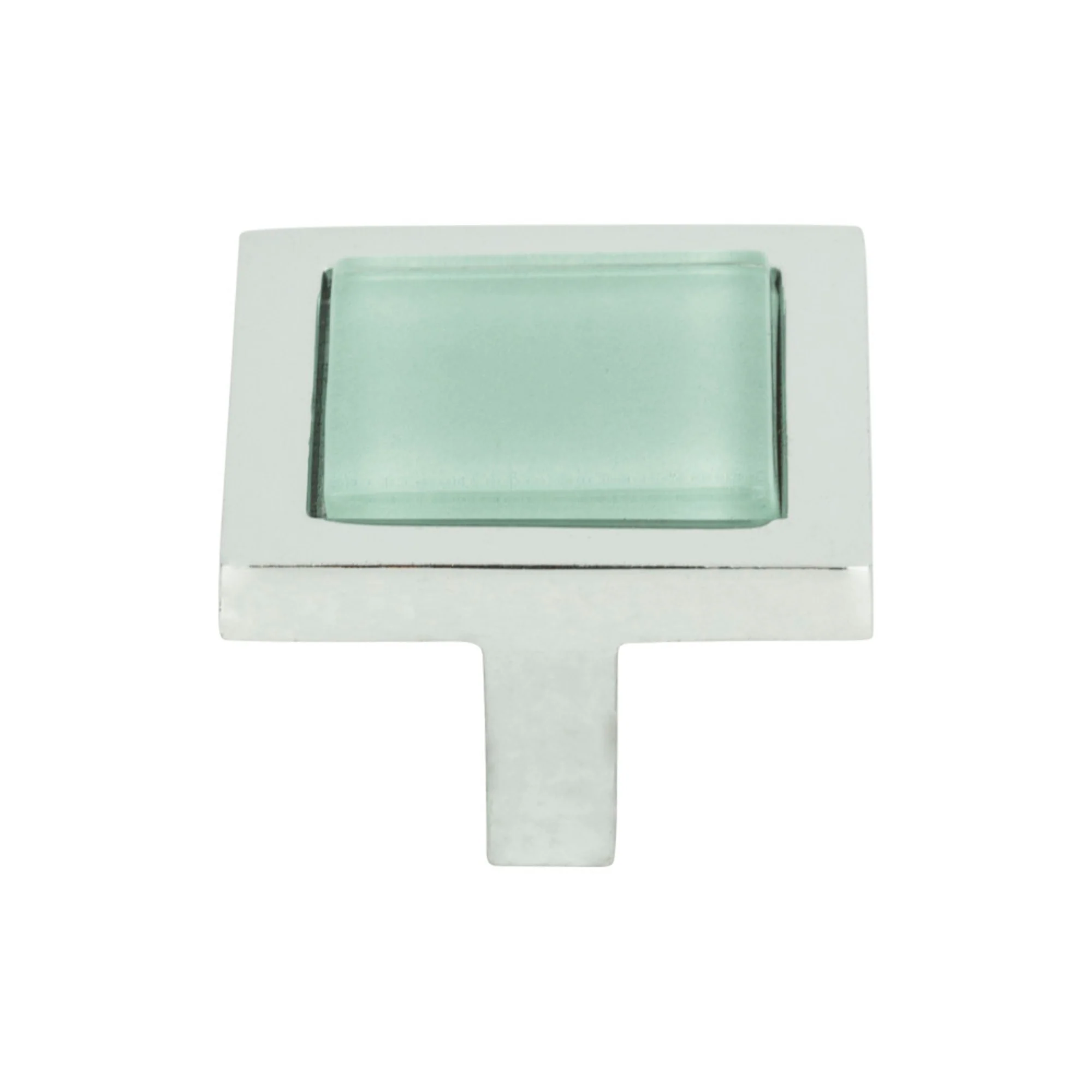 Spa Square Knob - Green