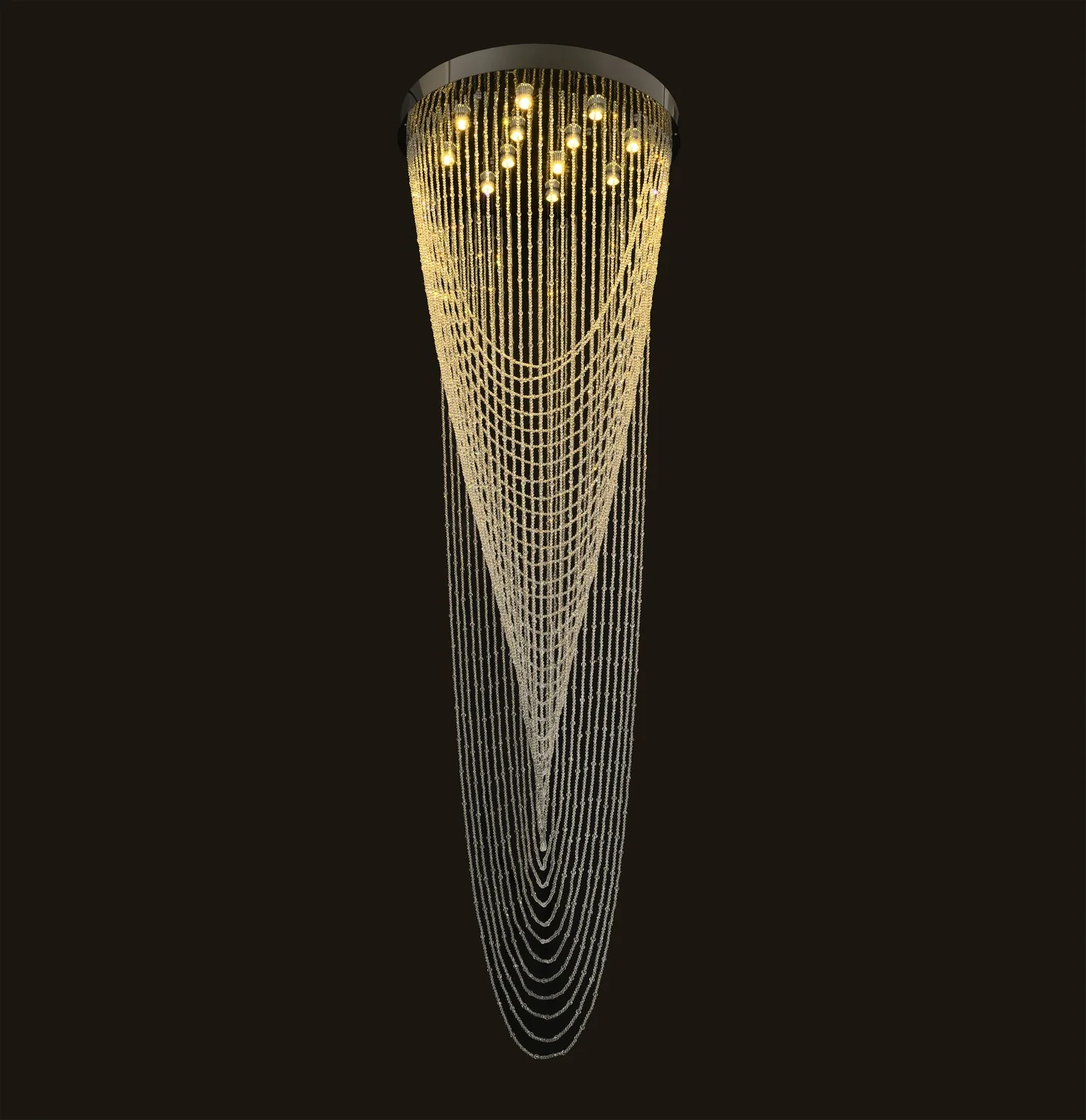 12 Light Flush Mount KM11C31CH