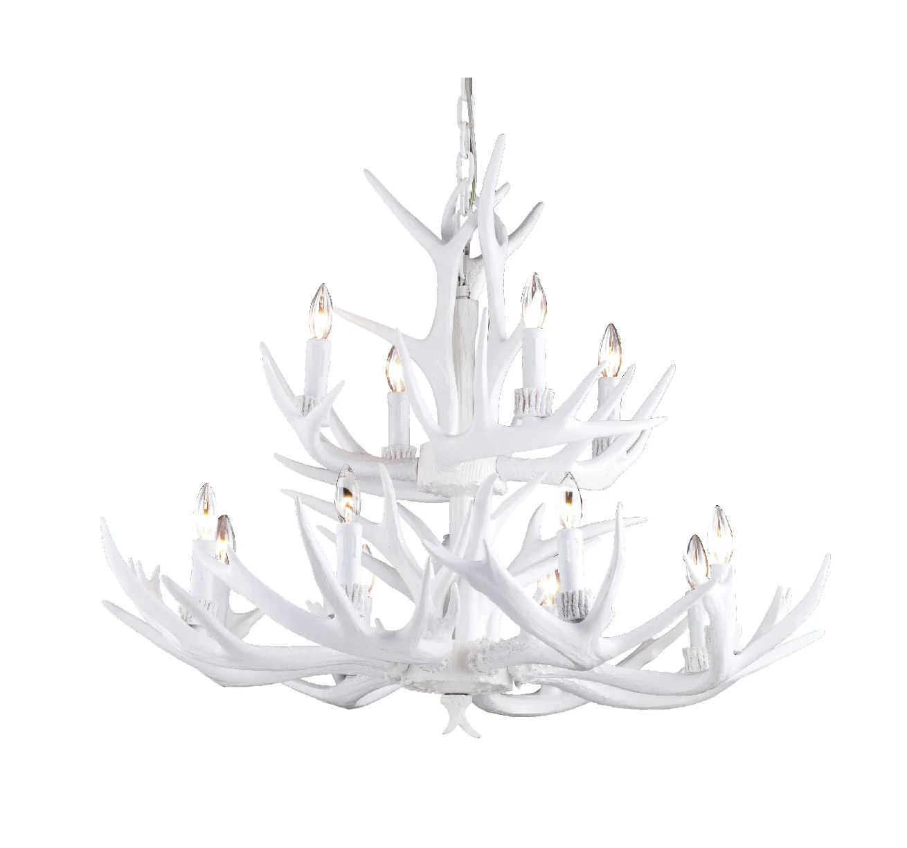 12 Light Pendant IL03WHITE - Image 2