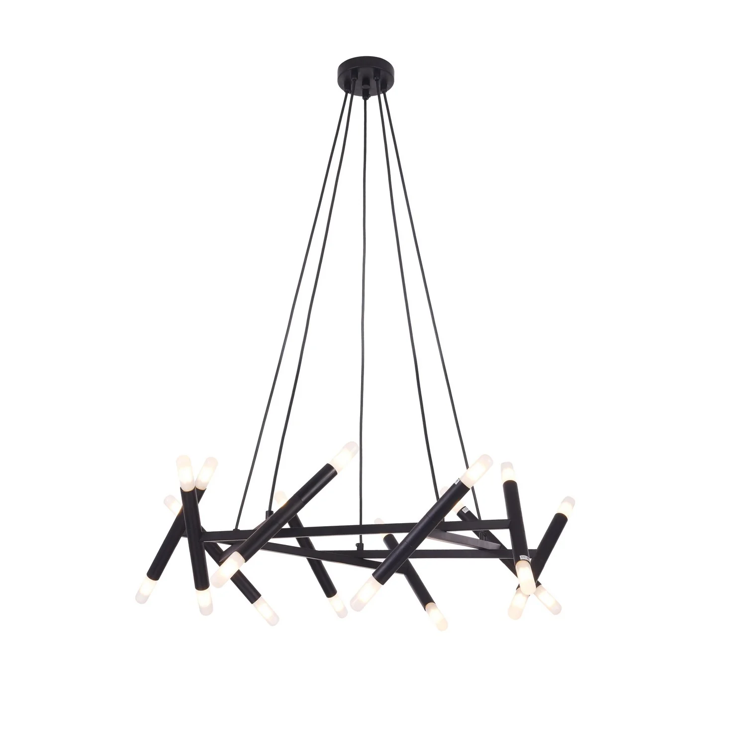 20 Light Chandelier TM02BLK