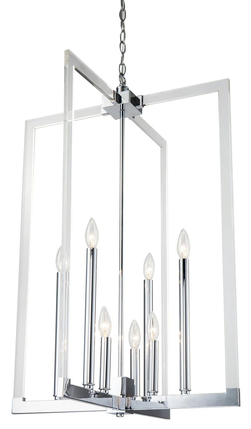Eight Light Chandelier TD21CH