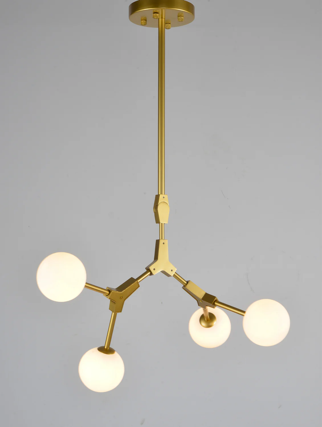 Four Light Chandelier BE15