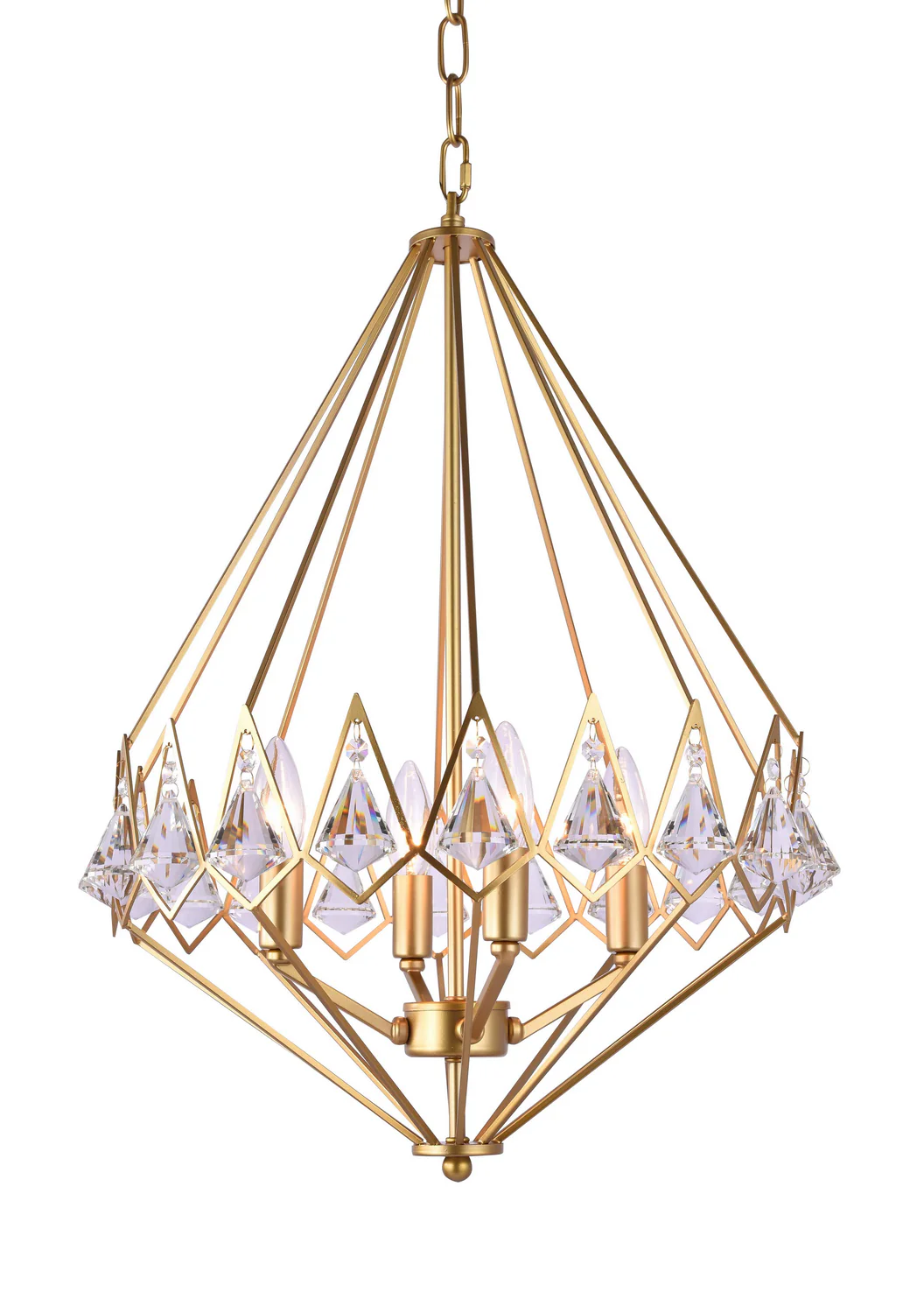Four Light Chandelier LA22