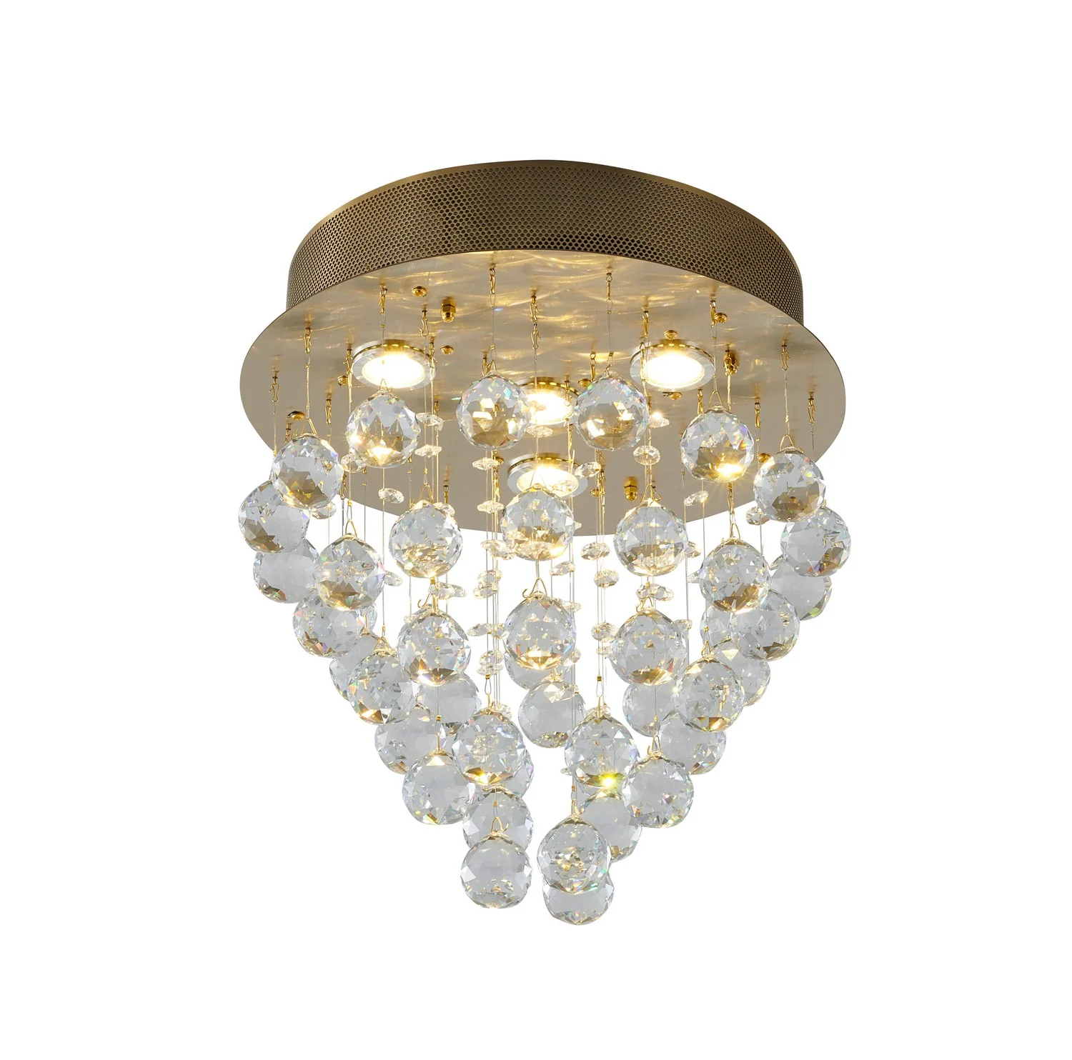 Four Light Semi Flush Mount LX03SF14G
