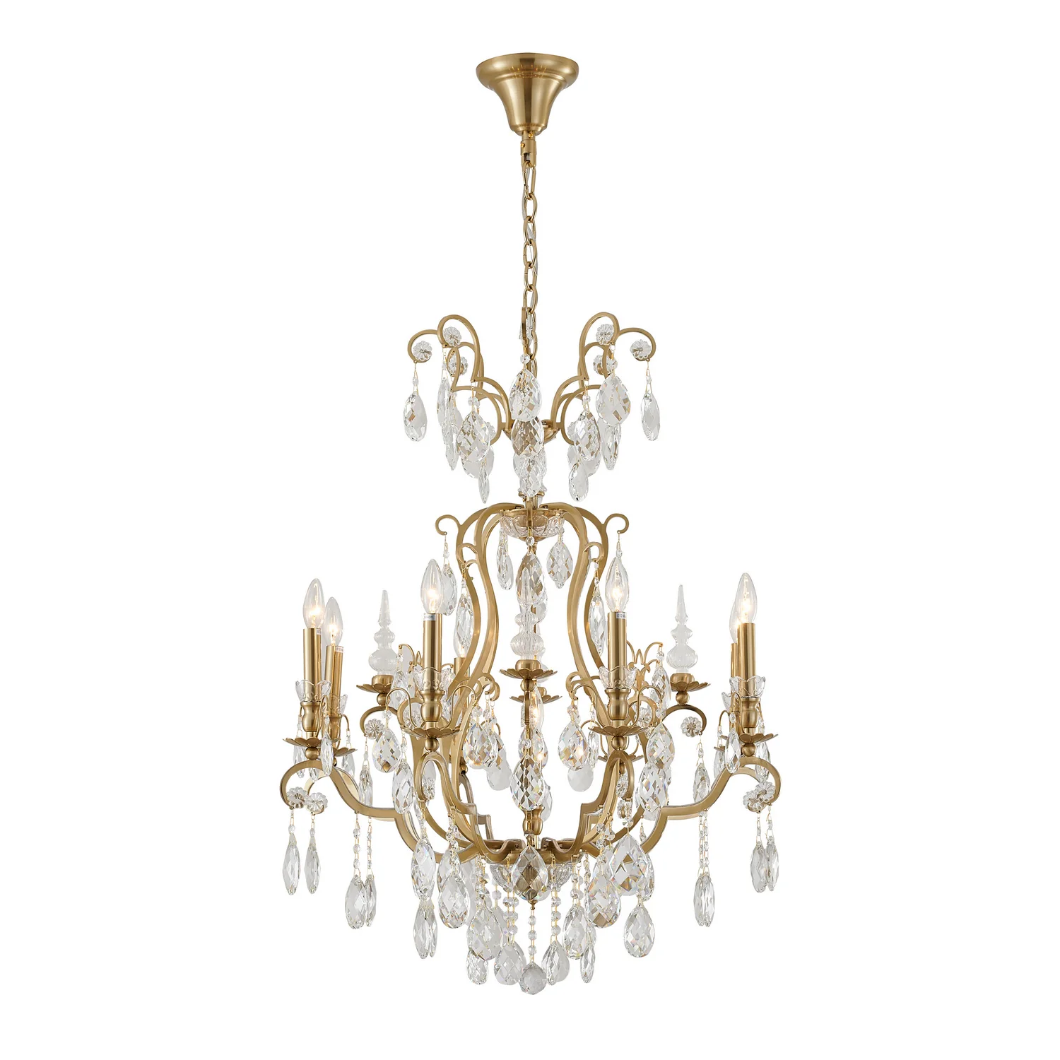 Nine Light Chandelier BET65XL AB