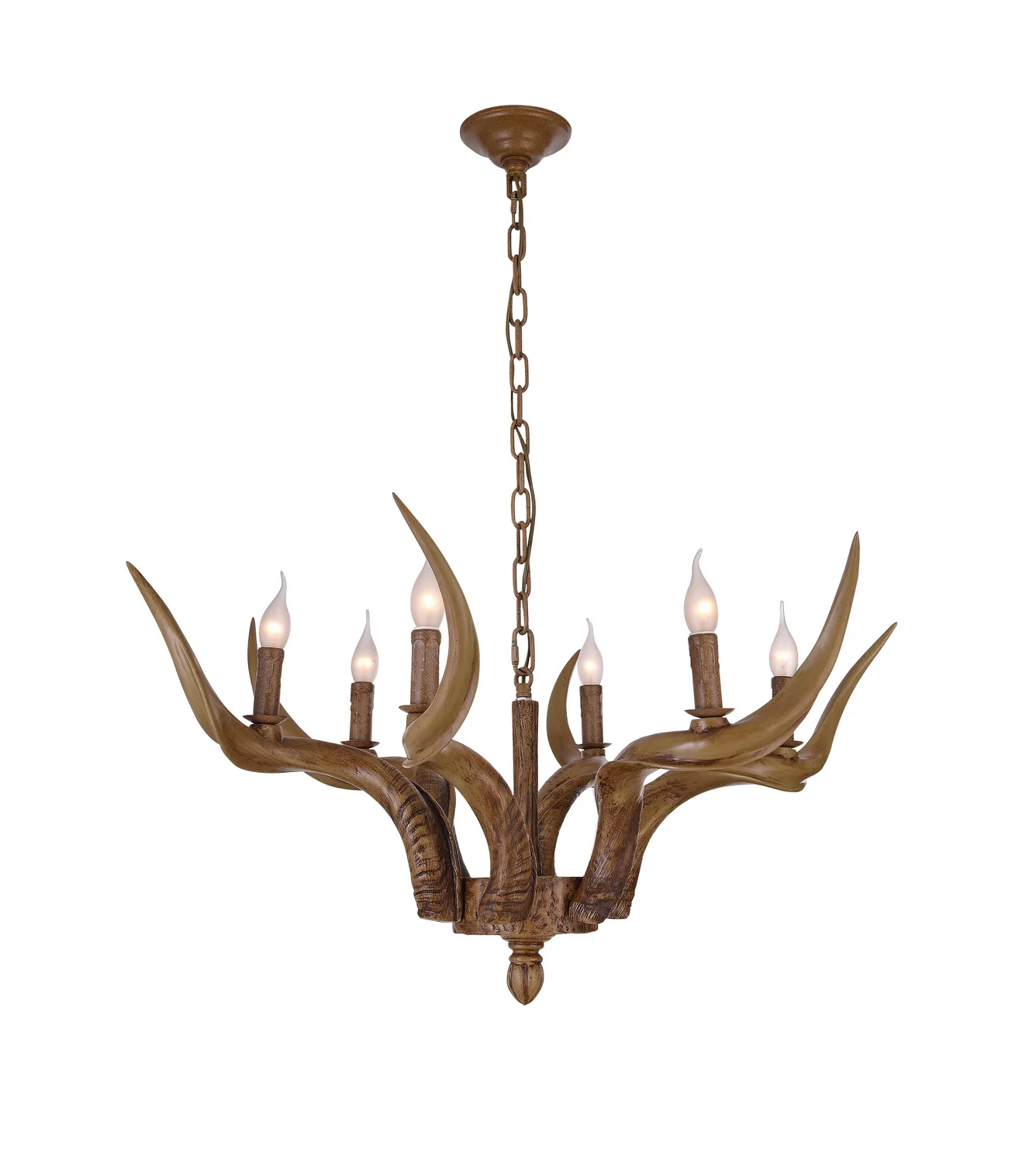 Six Light Pendant YA26C35BR
