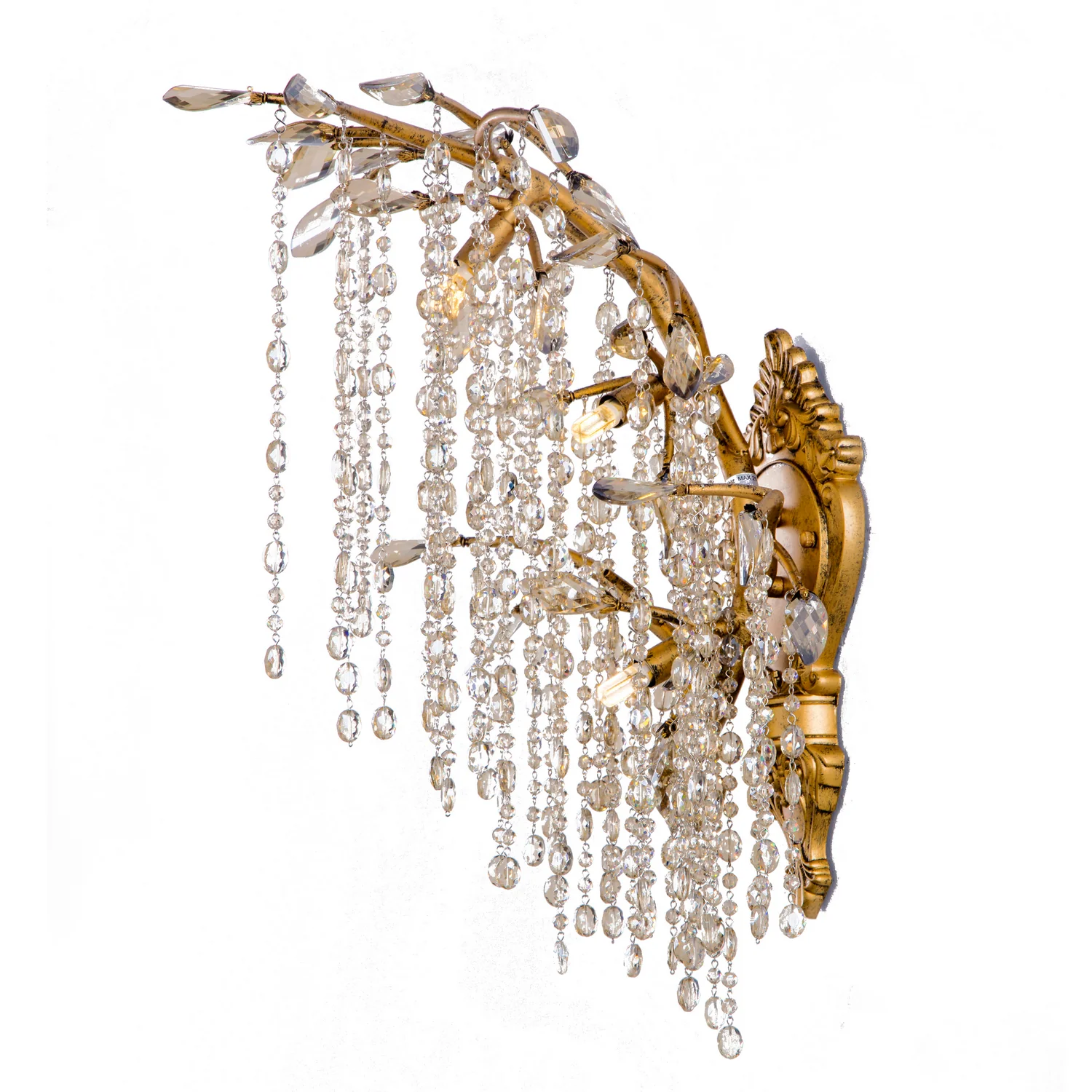 Three Light Wall Sconce AZ02GD