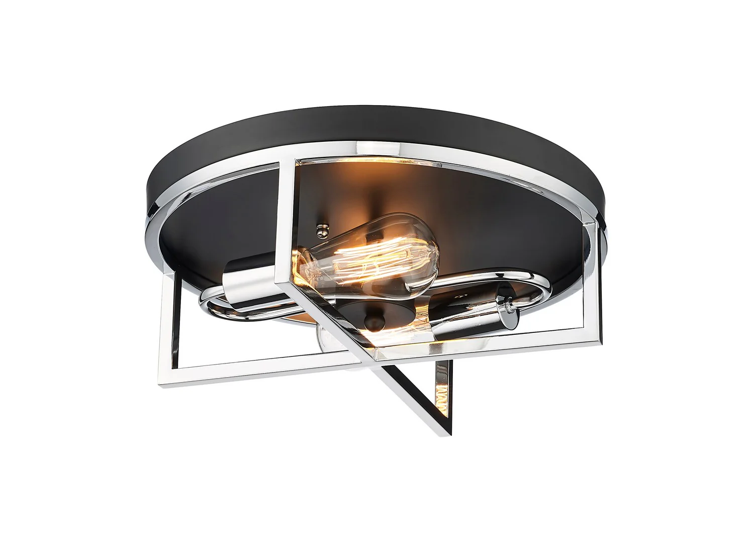 Two Light Flush Mount YS22130C14BCH