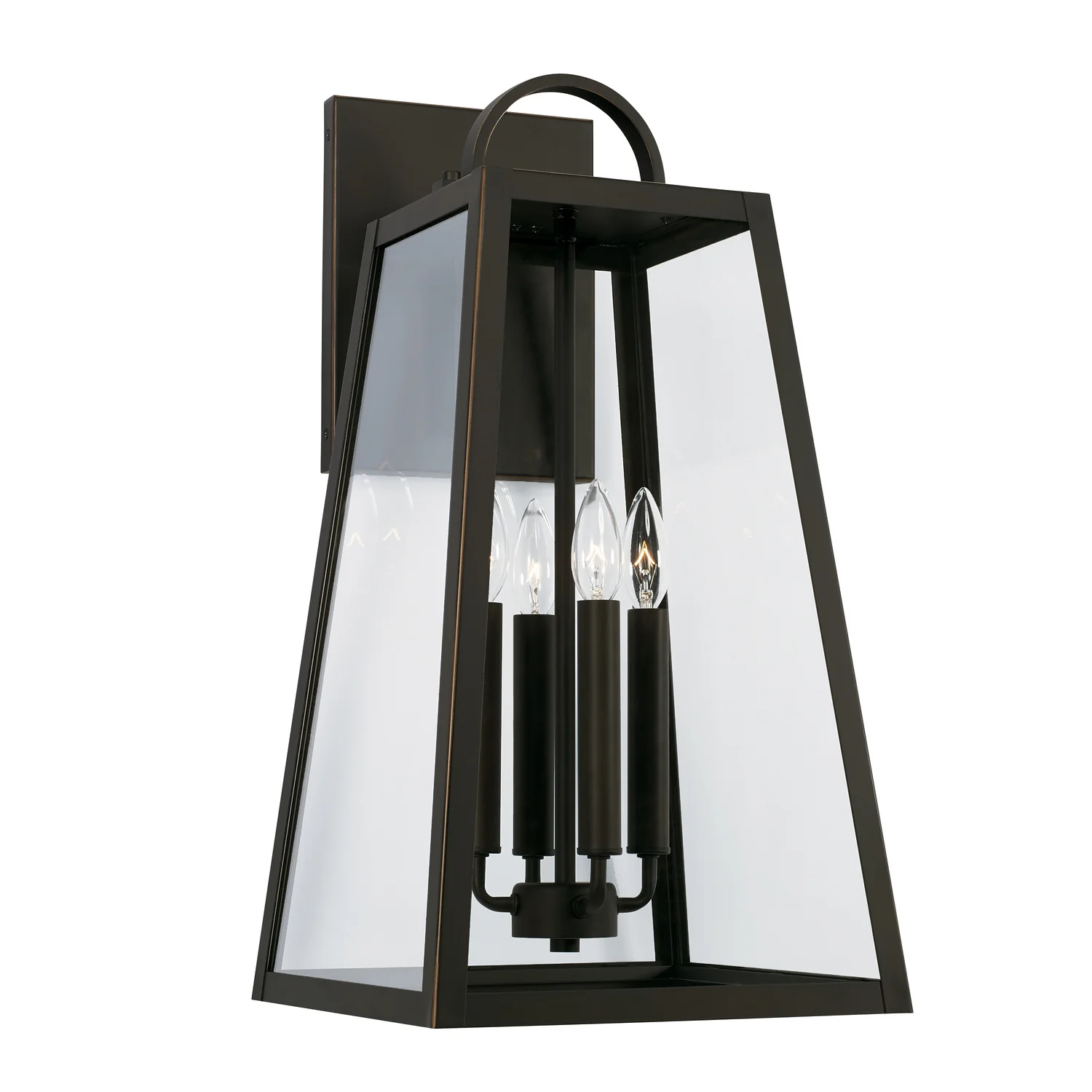 Leighton Four Light Outdoor Wall Lantern