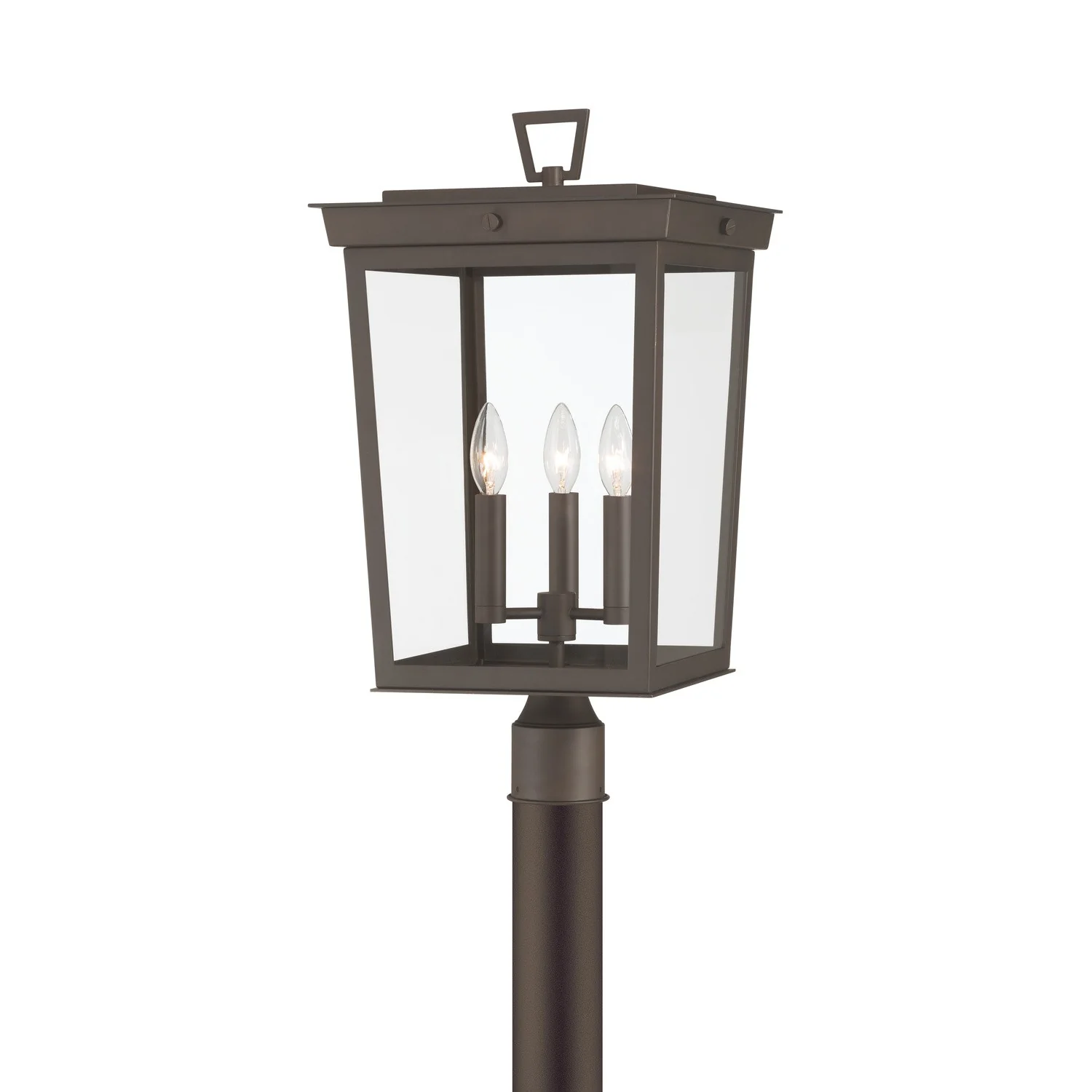 Belmont Three Light Outdoor Post Mount