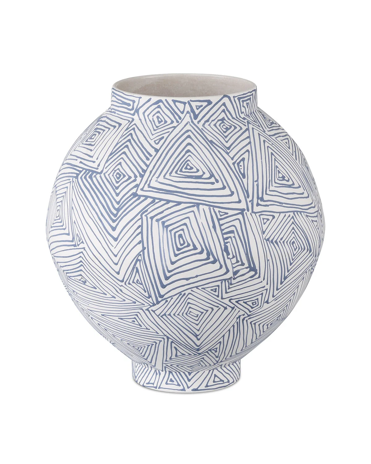 Blue Zag Vase - Image 2