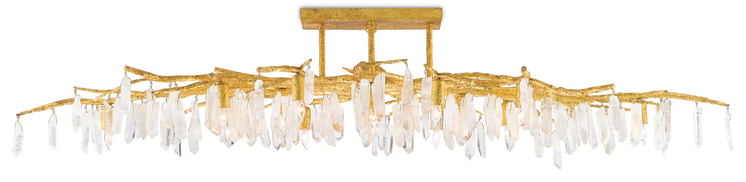 Forest Light Semi Flush Mount