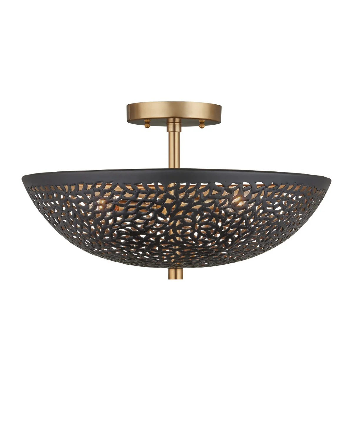 Jali Semi Flush Mount