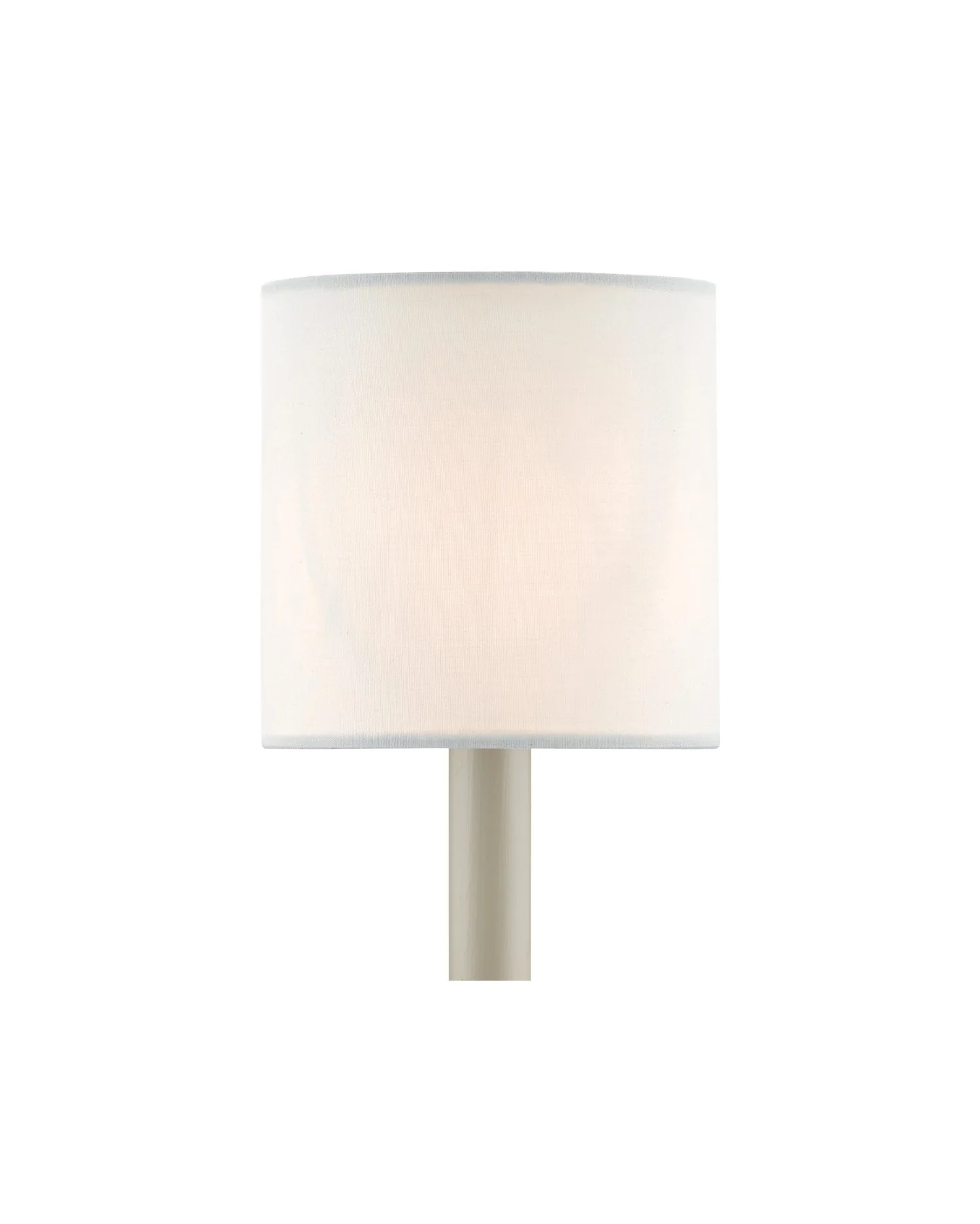 White Cotton Chandelier Shade