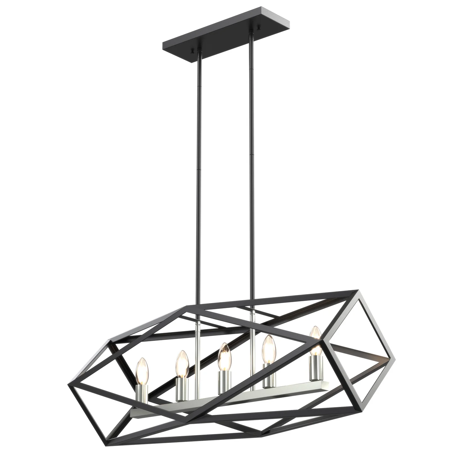 Polygon Chandelier