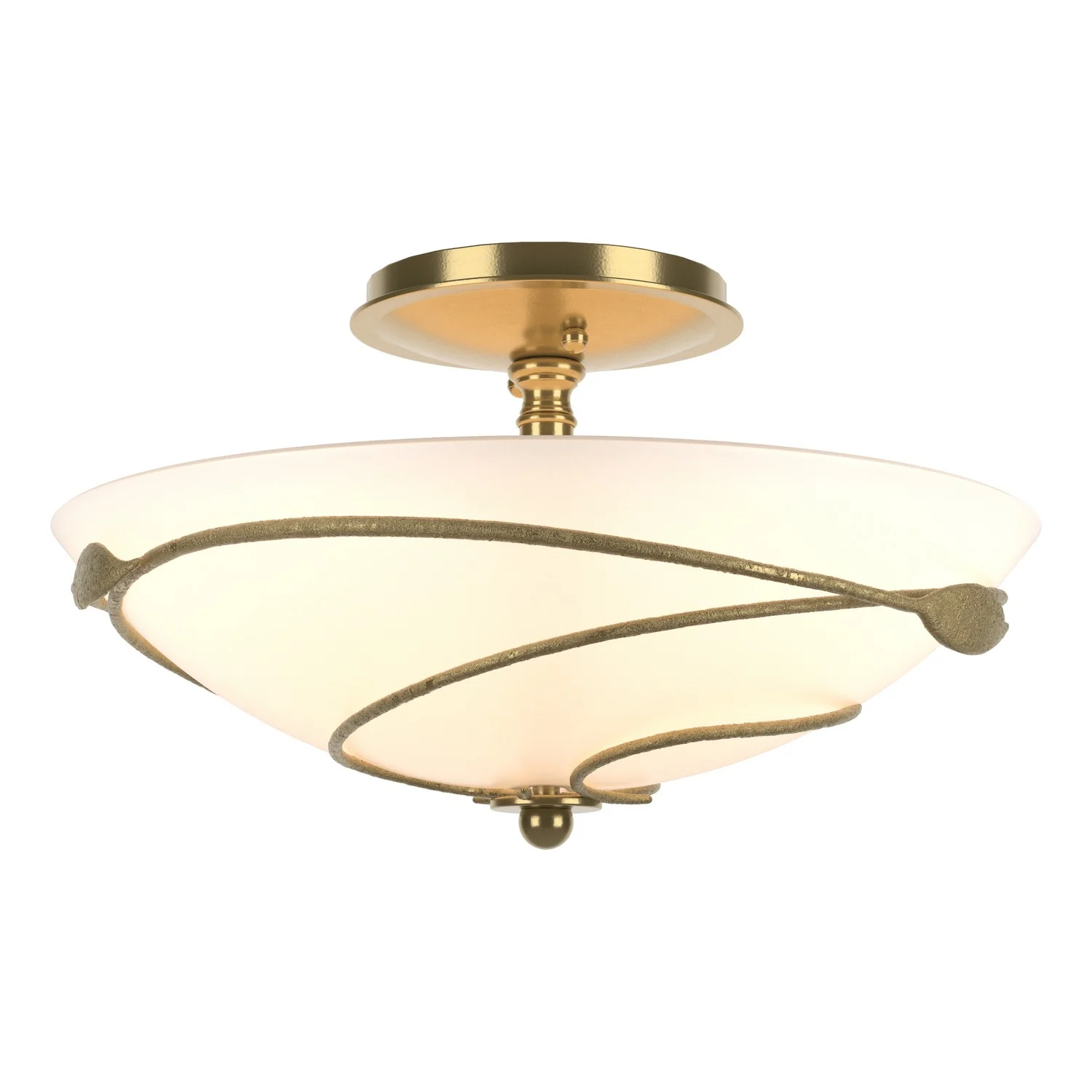 Leaf Semi Flush Mount - Image 4