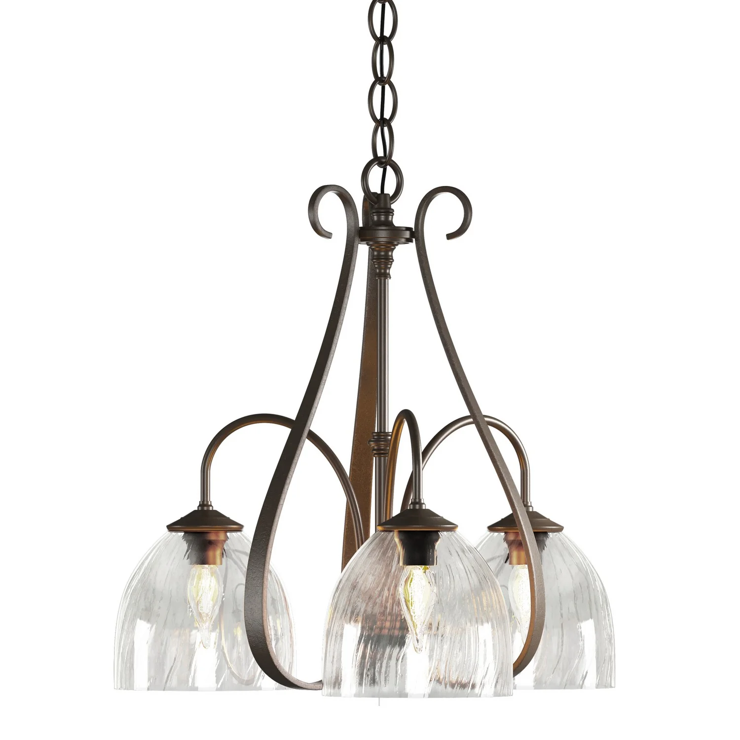 Sweeping Taper Chandelier