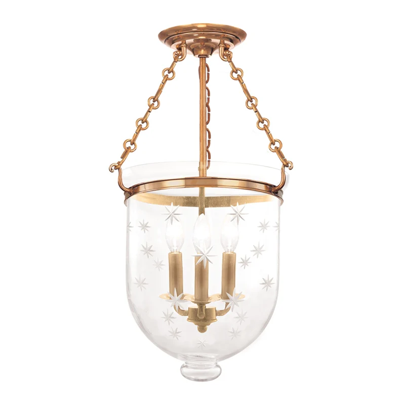 Hampton Semi Flush Mount - Image 3