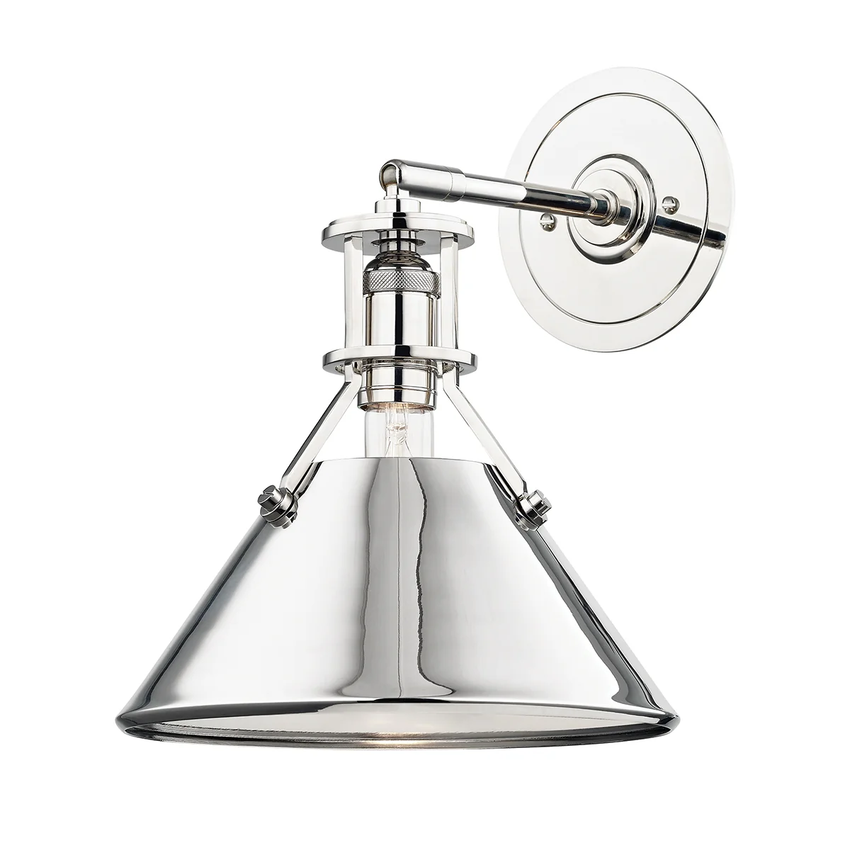 Metal No 2 Wall Sconce - Image 3