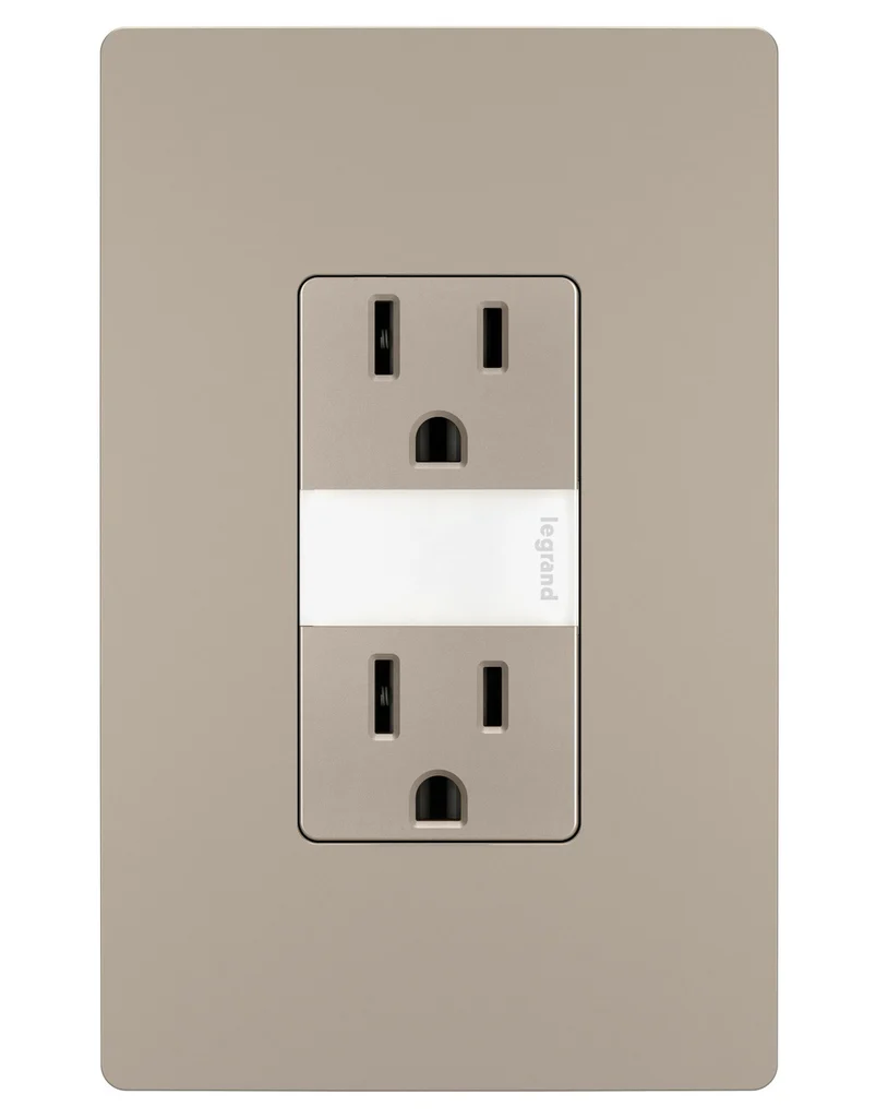 15A Tamper Resistant Outlet with Night Light NTL885TRNICC6