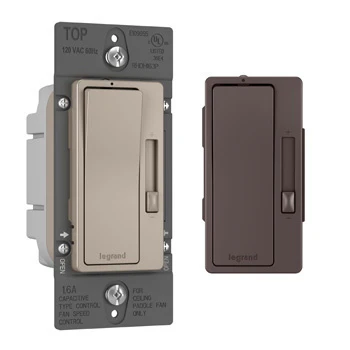 Fan Speed Control Switch and De Hummer  Single Pole 3 Way RHDH163PBCCCV4