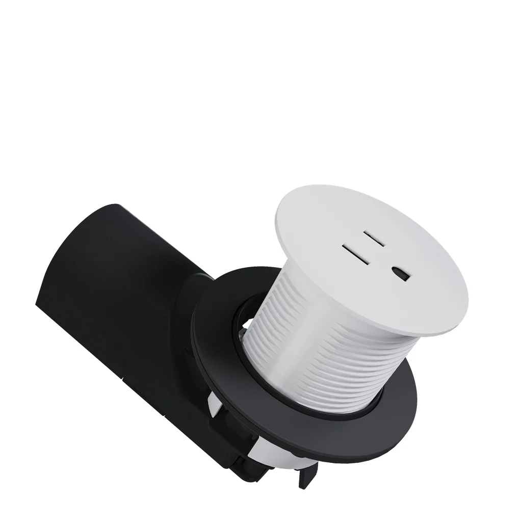 Single Kitchen Countertop Outlet TR 15A 125V CP498TR15W