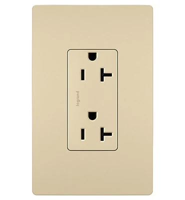 Spec Grade 20A Tamper Resistant Receptacle TR26352RI