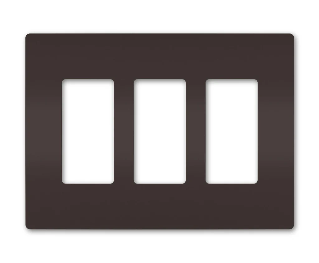 Three Gang Screwless Wall Plate RWP263