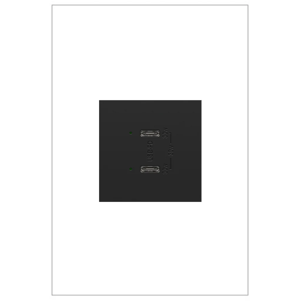 Ultra Fast Plus Power Delivery USB Type C Outlet Module ARUSB30PDG4