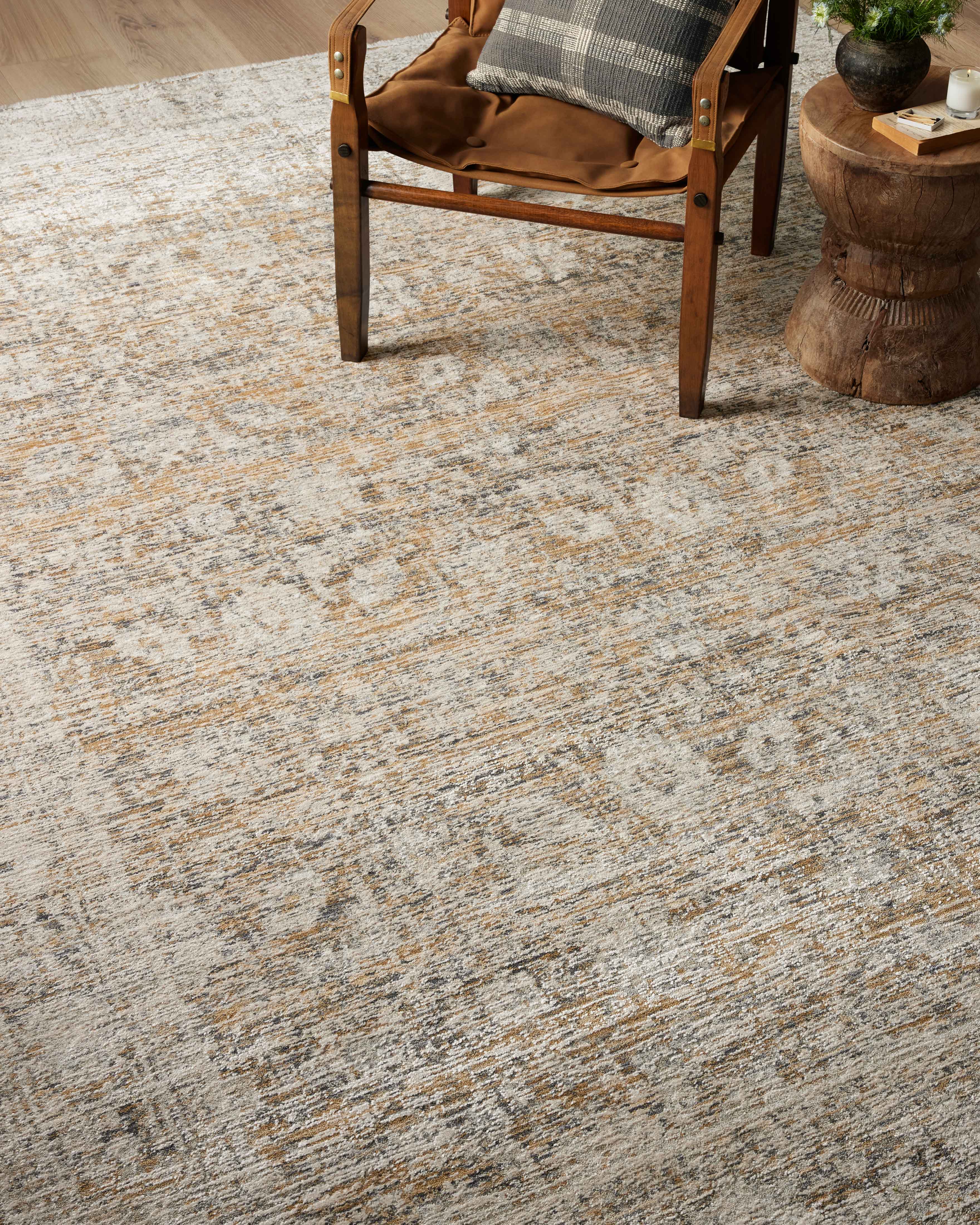 Alie Gold / Beige Rug (ALE-05) - Image 5