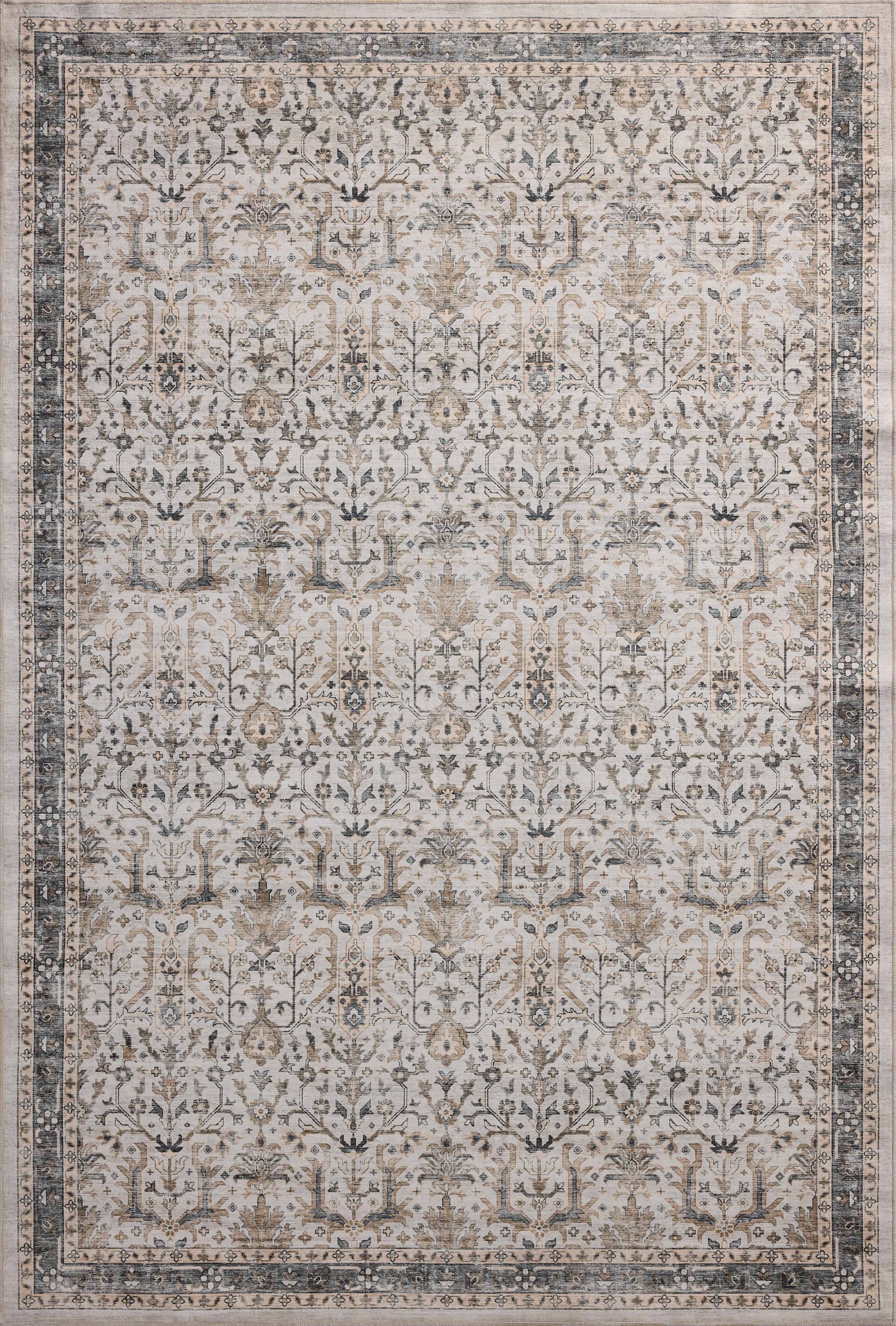 Anniston Ivory / Stone Rug (ANS-01)