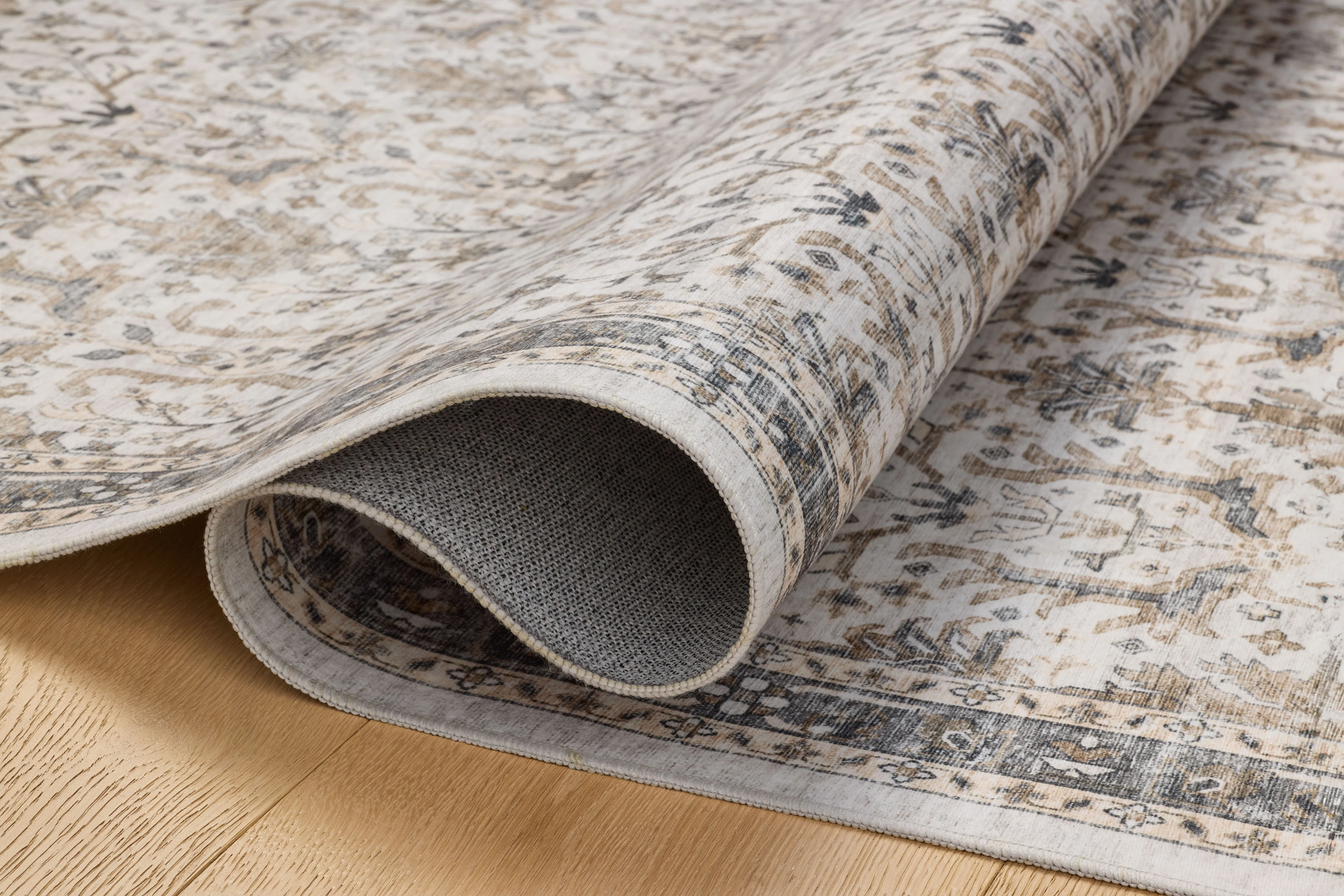 Anniston Ivory / Stone Rug (ANS-01) - Image 6