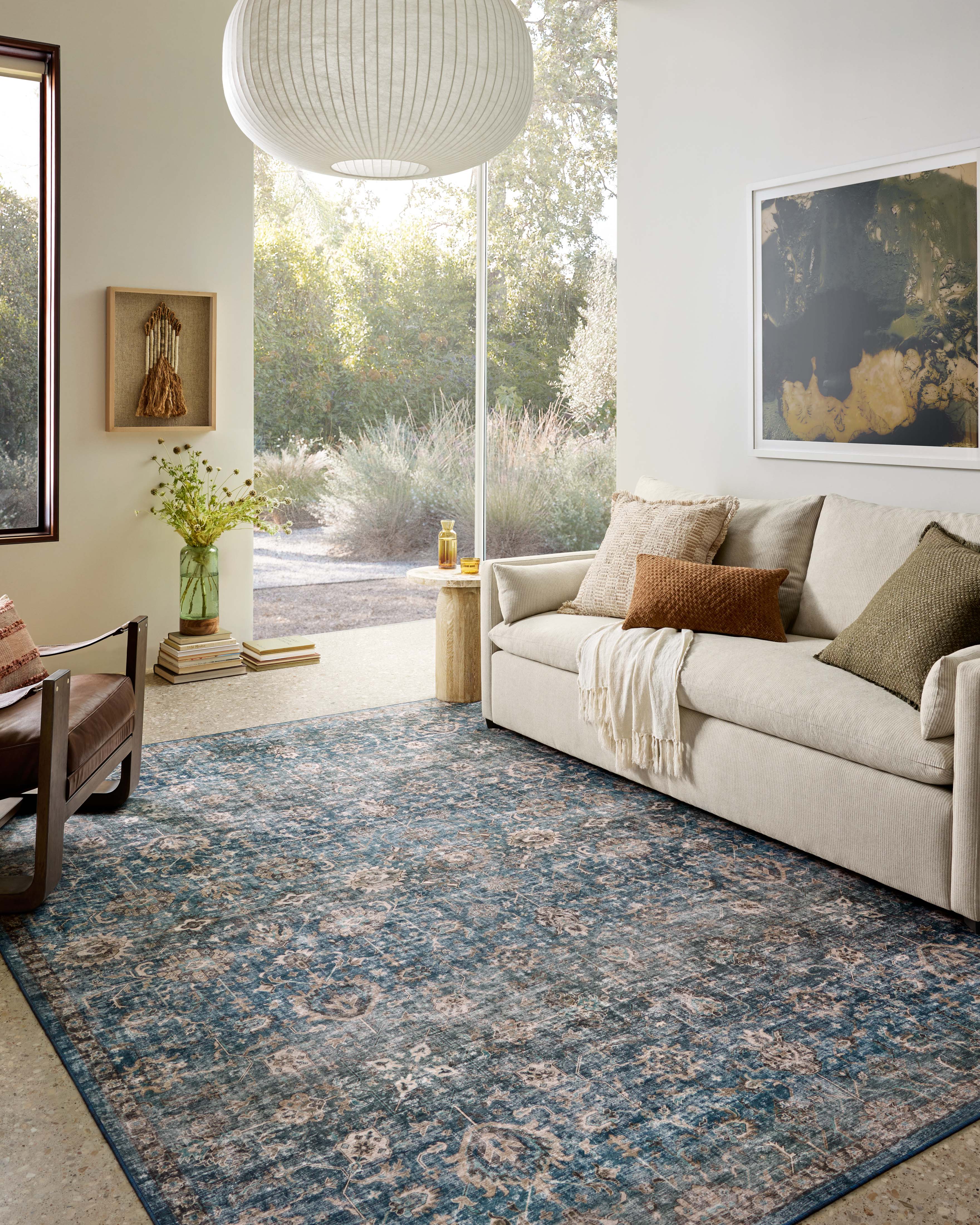 Anniston Lagoon / Natural Rug (ANS-02) - Image 3