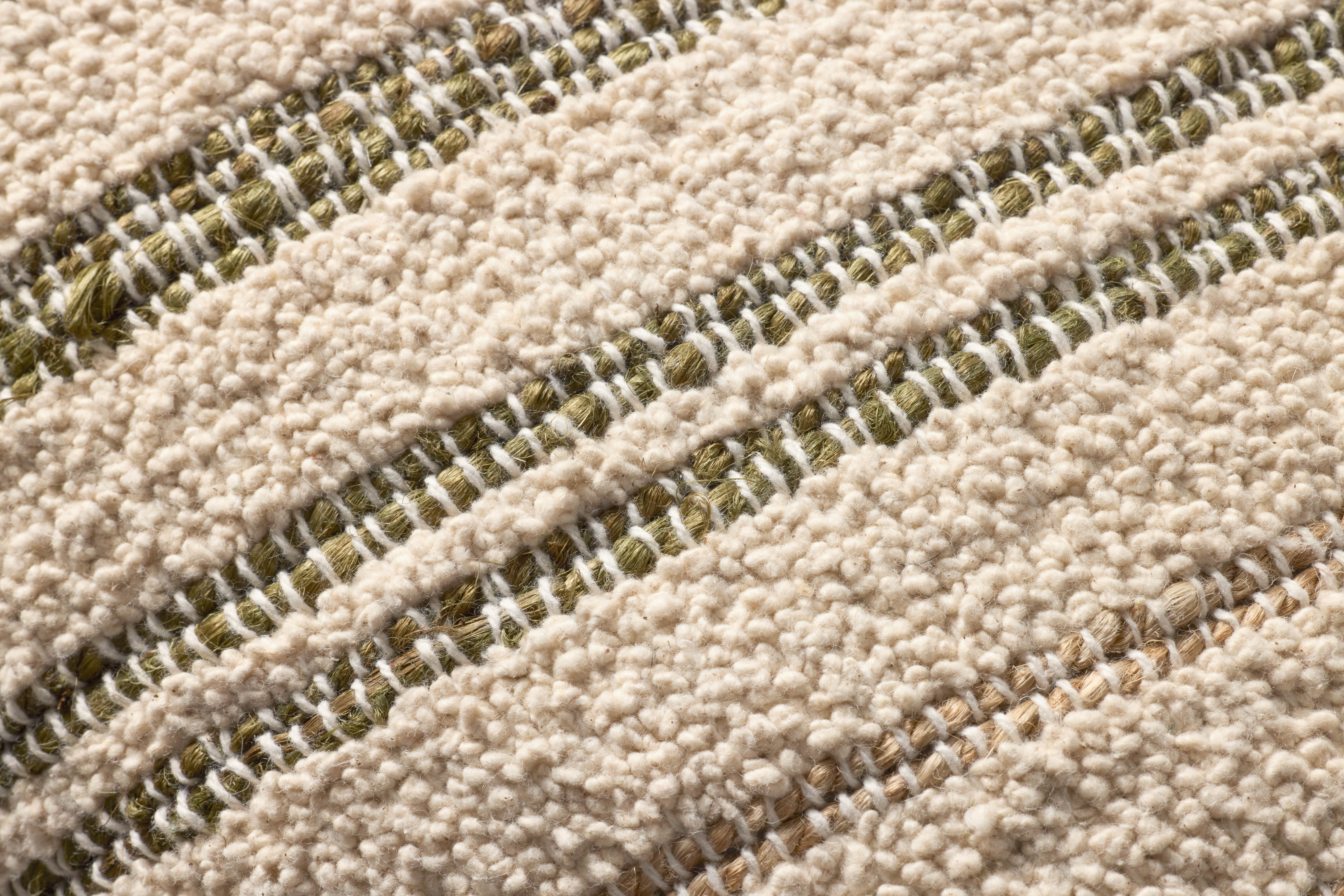 Atley Natural / Olive Pillow (PAL0057) - Image 3