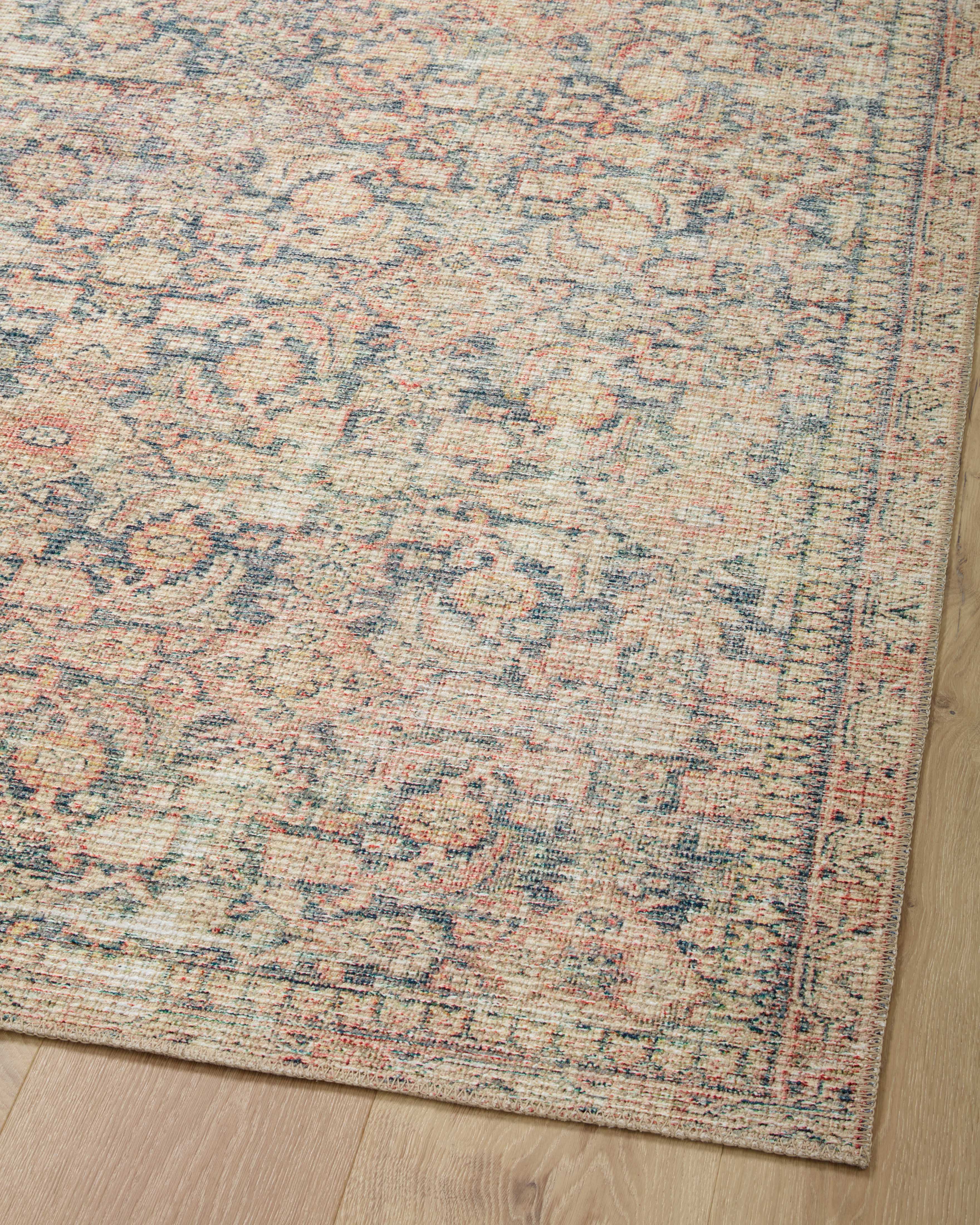 Aubrey Navy / Multi Rug (AUB-01) - Image 11