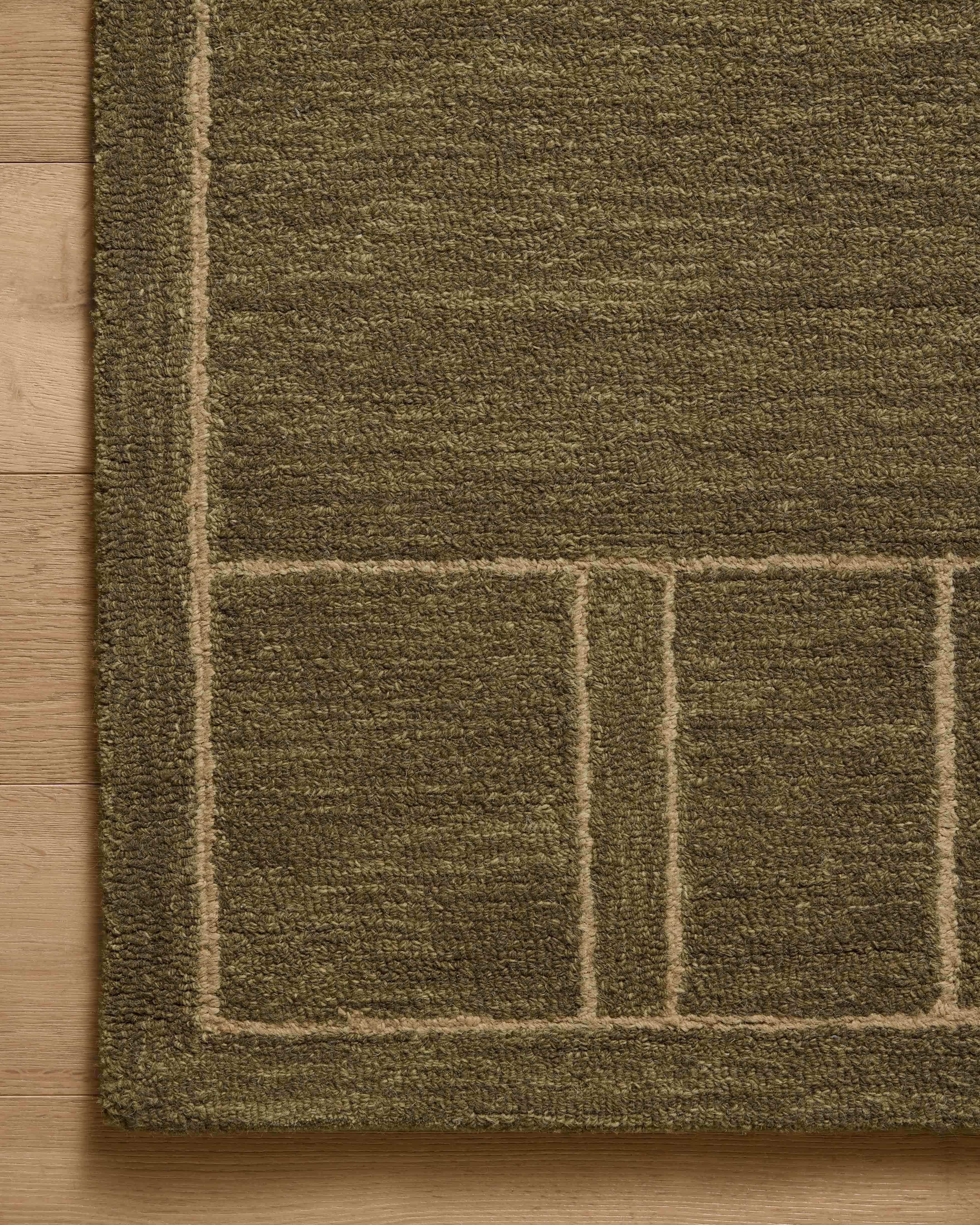 Barrow Olive / Natural Rug (BAR-01) - Image 5