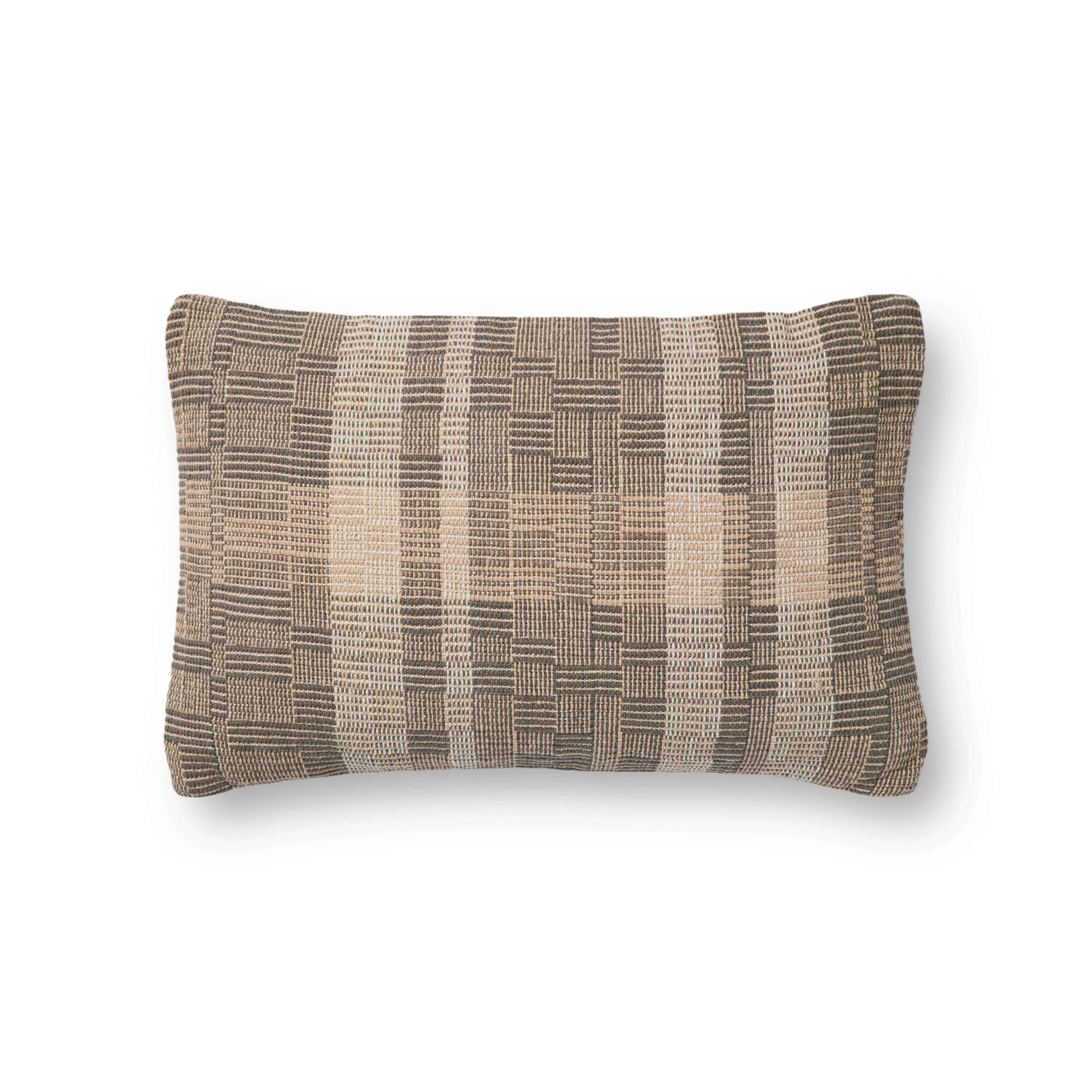 Bea Charcoal / Natural Pillow (PAL0021)