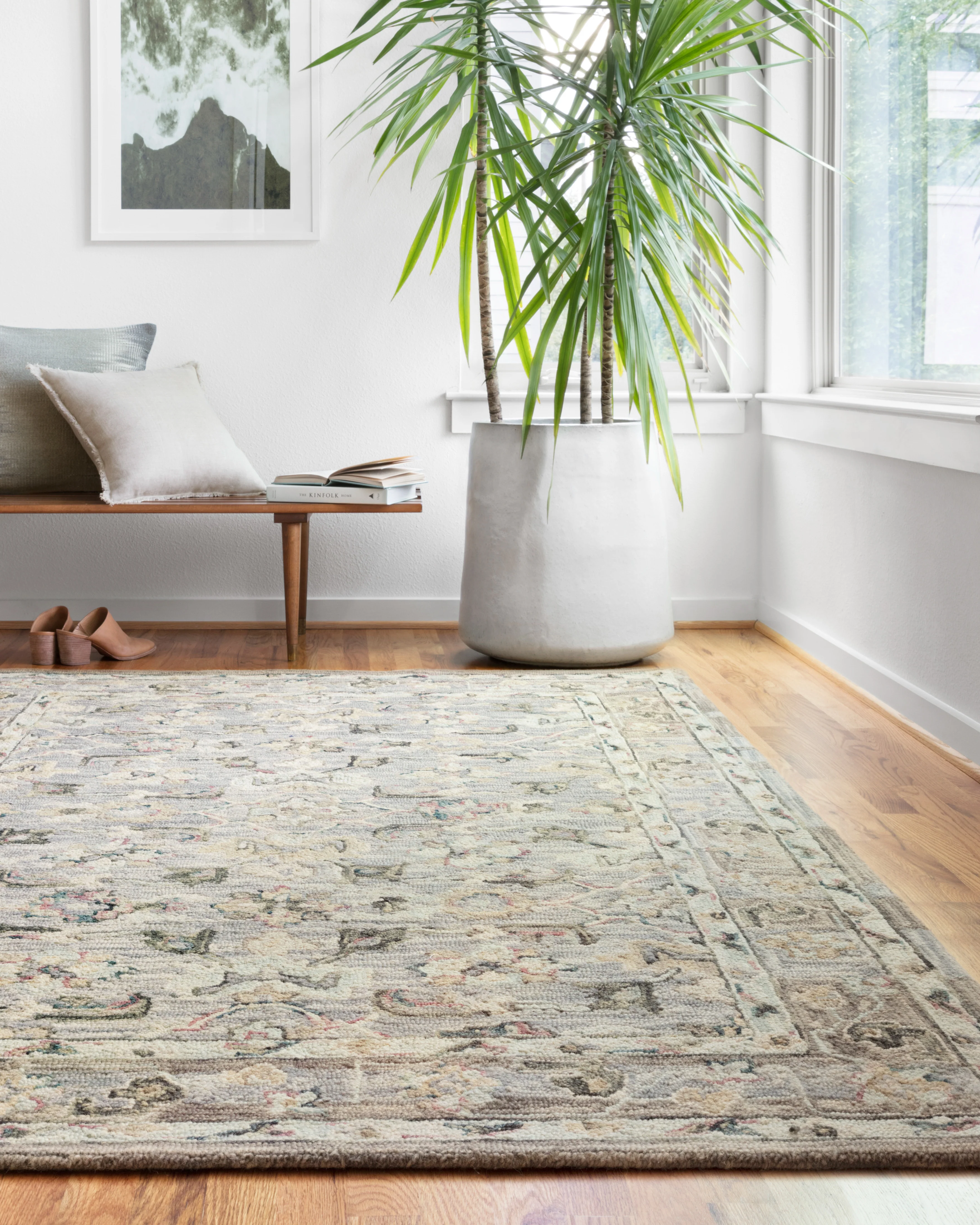 Beatty Light Blue / Multi Rug (BEA-04) - Image 2