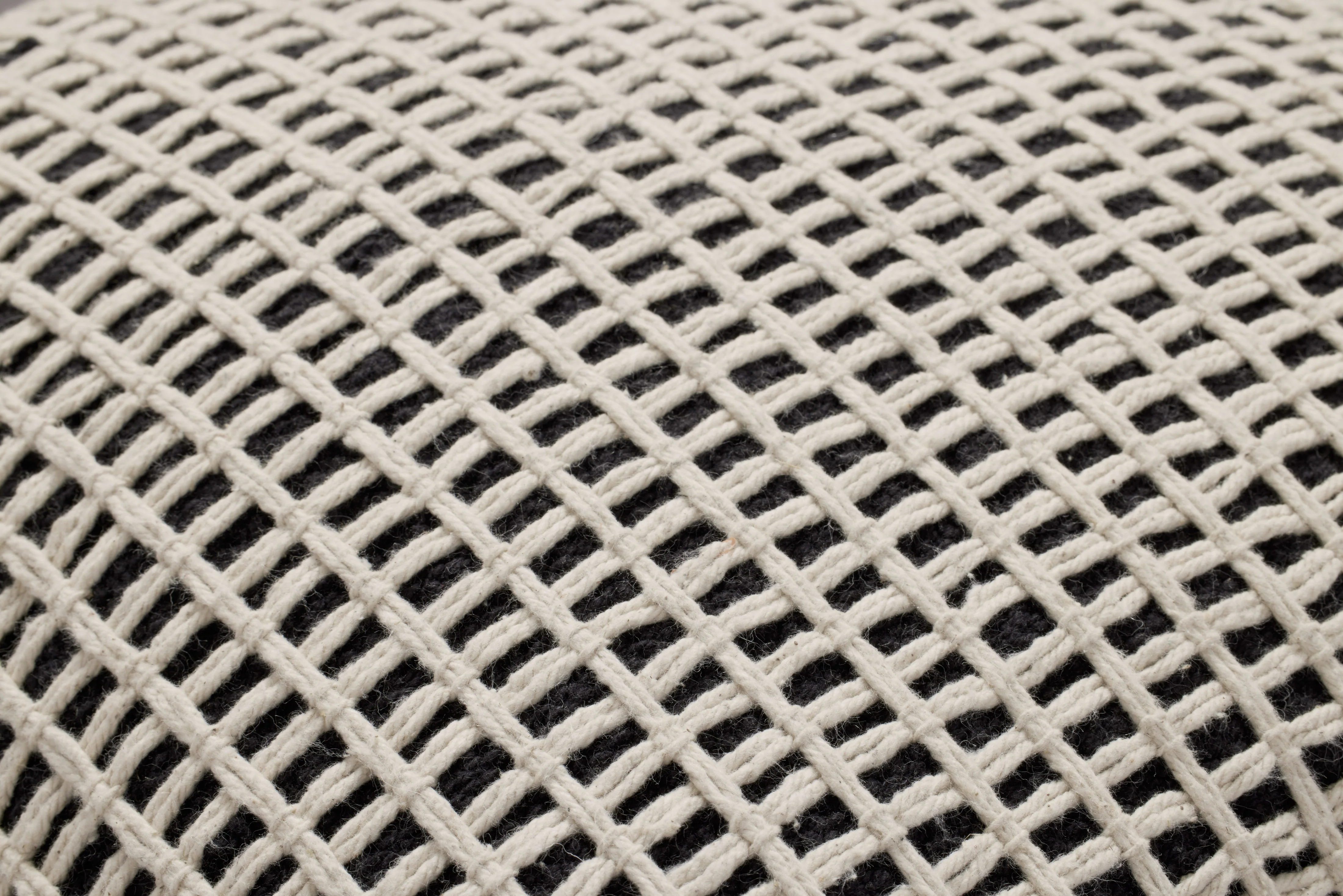 Black / Ivory Pillow (PLL0119) - Image 3