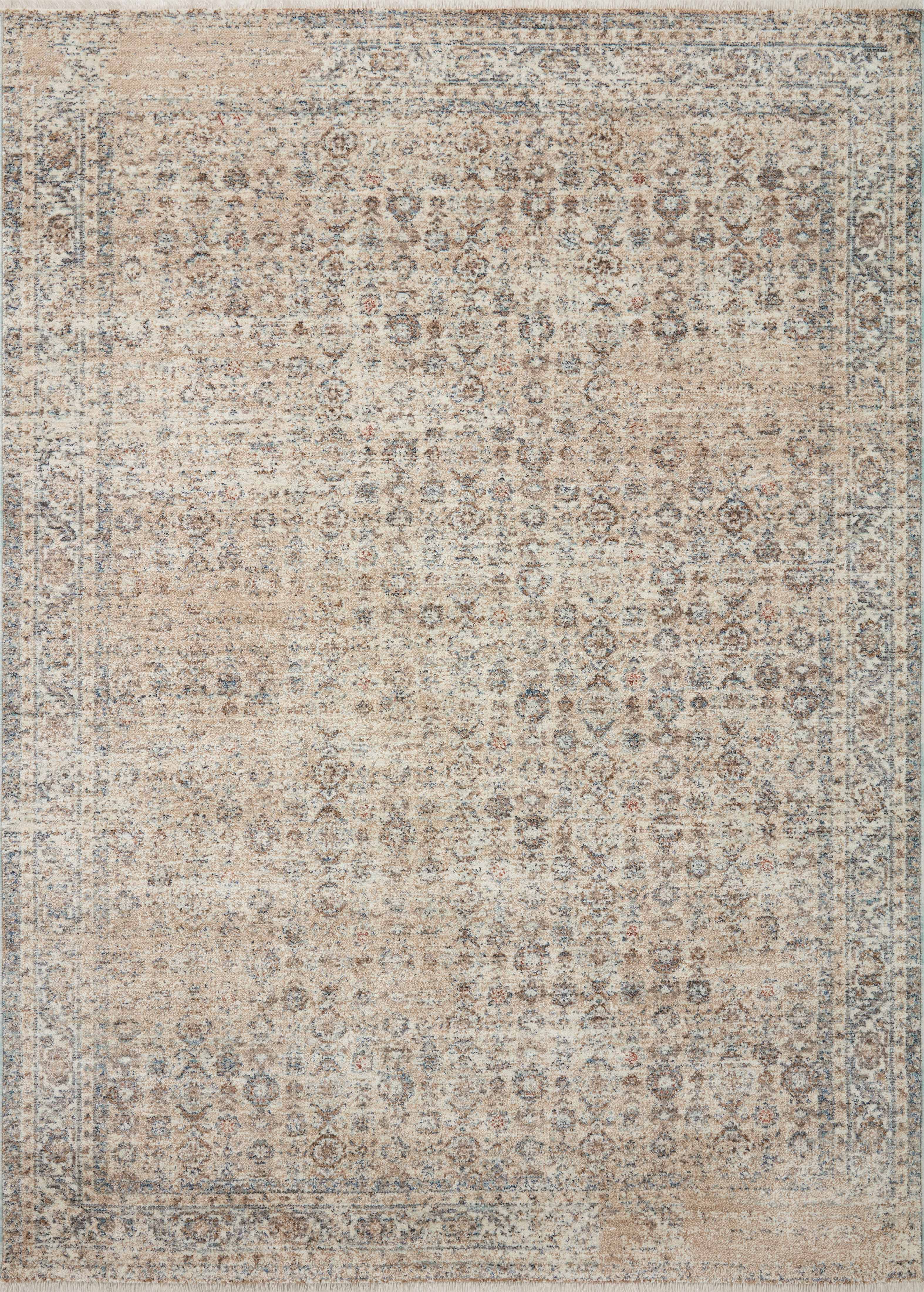 Blake Beige / Denim Rug (BLA-04)
